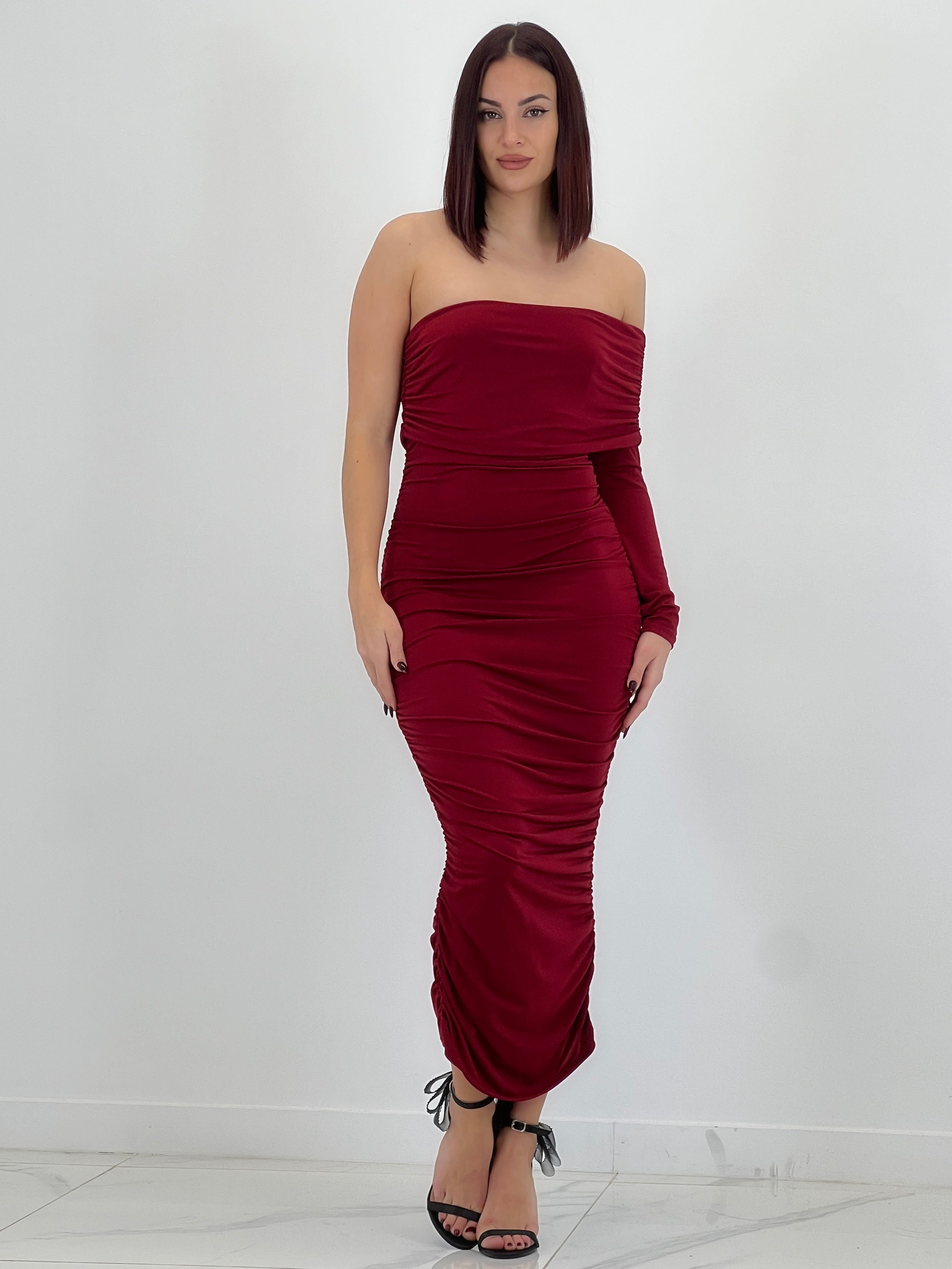 Vestido fruncido Ebele