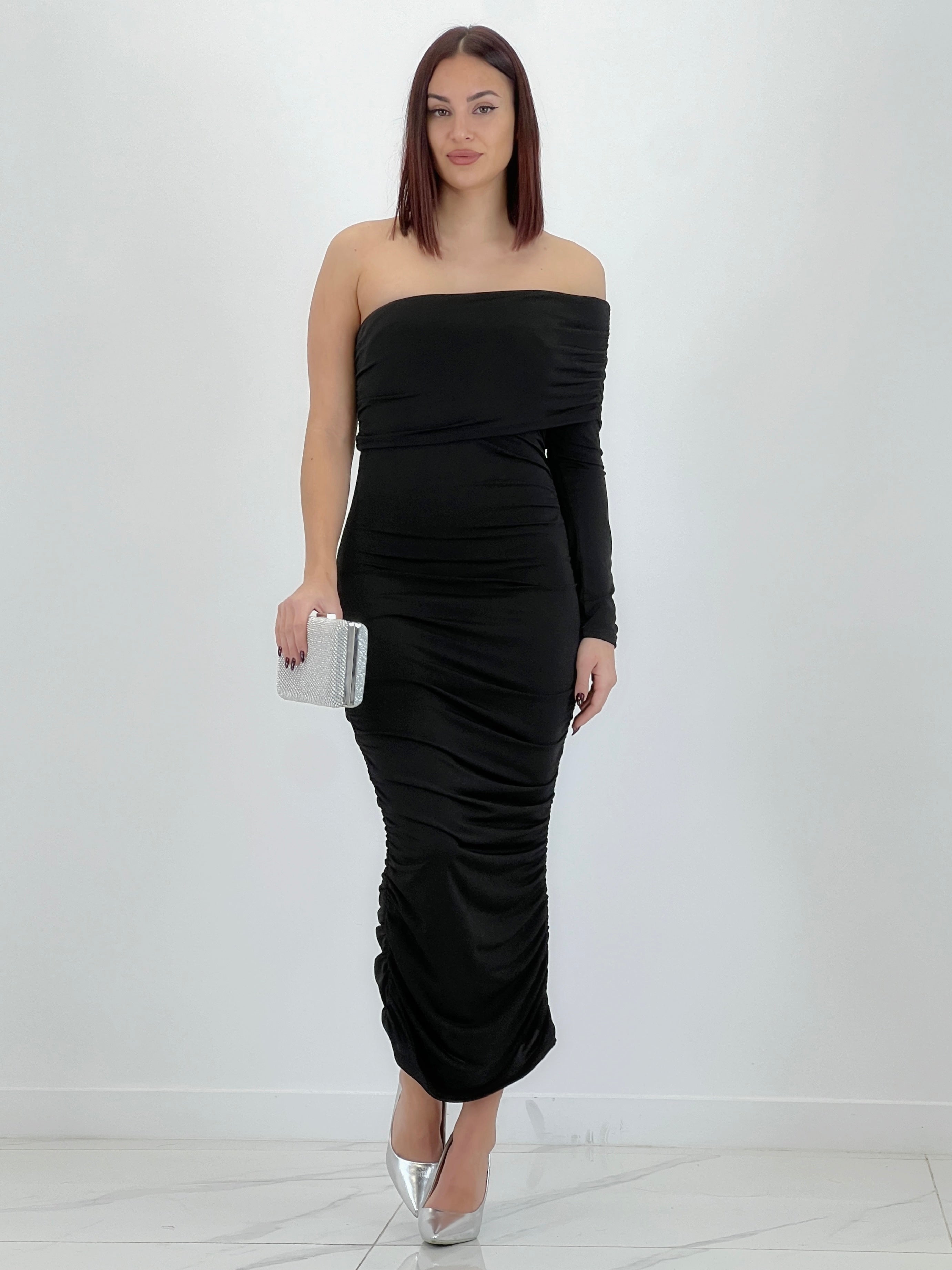 Vestido fruncido Ebele