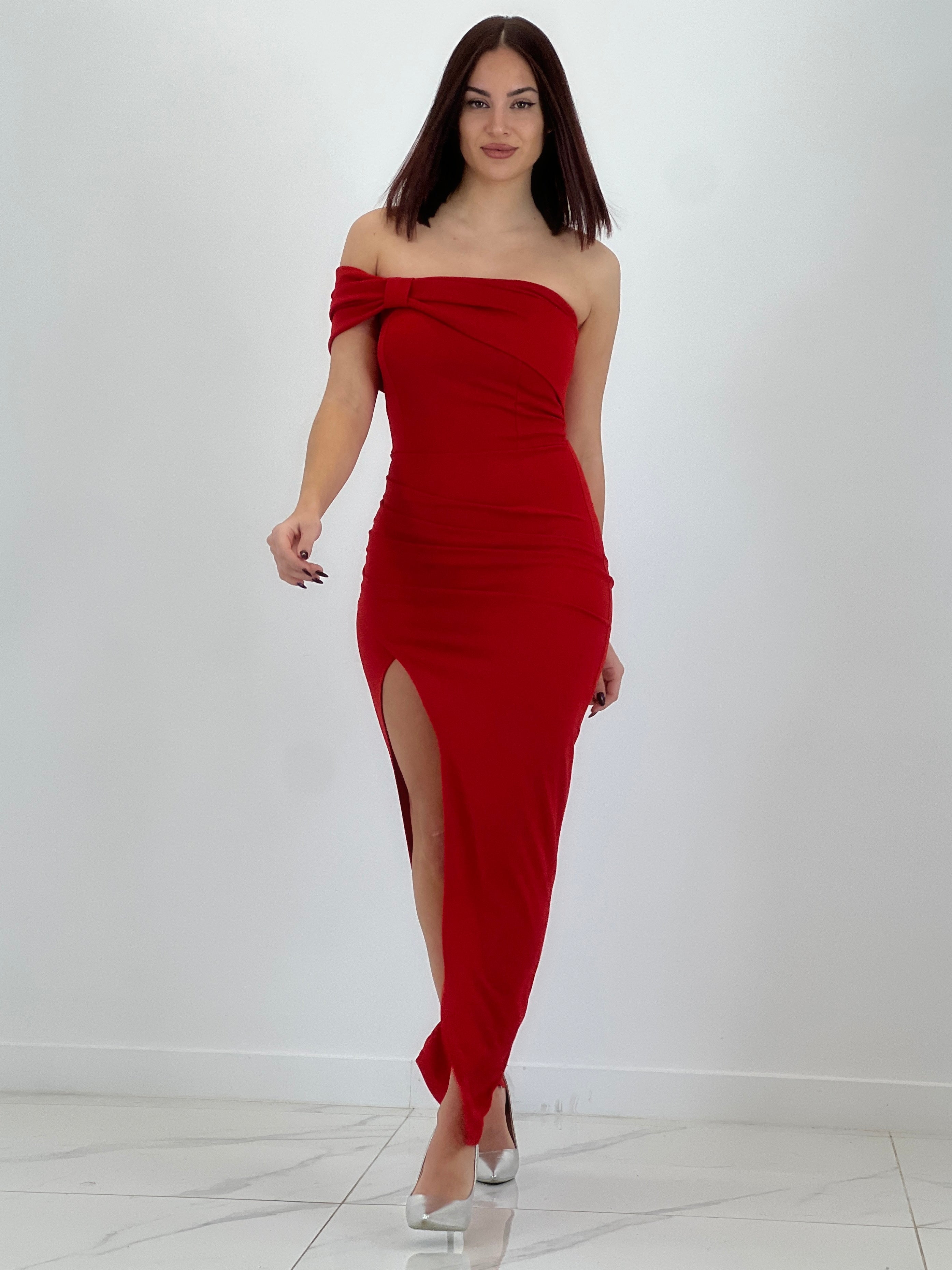 Vestido palabra de honor Stefania