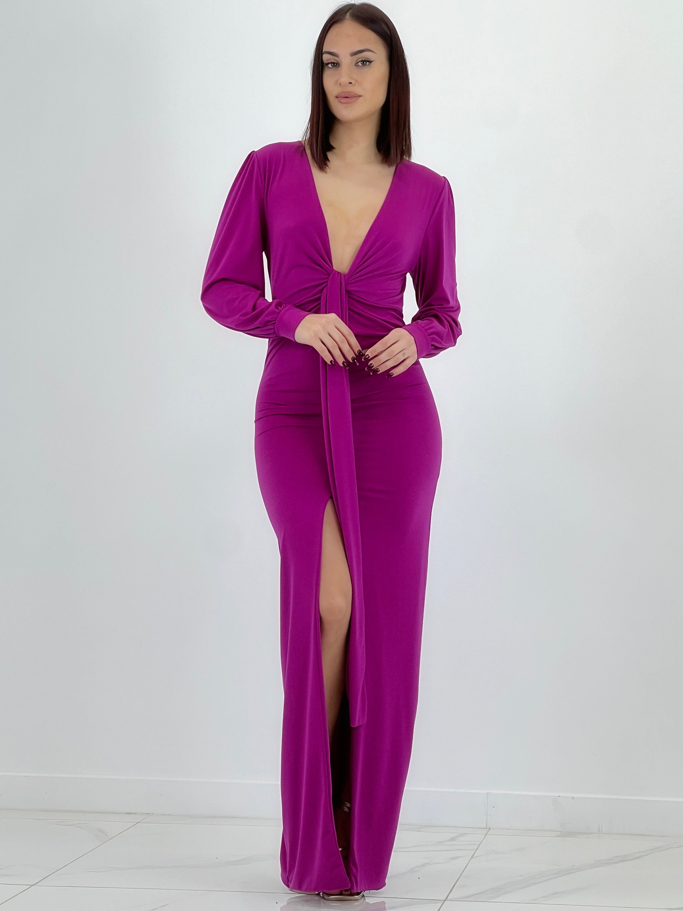 Vestido anudado Mariela