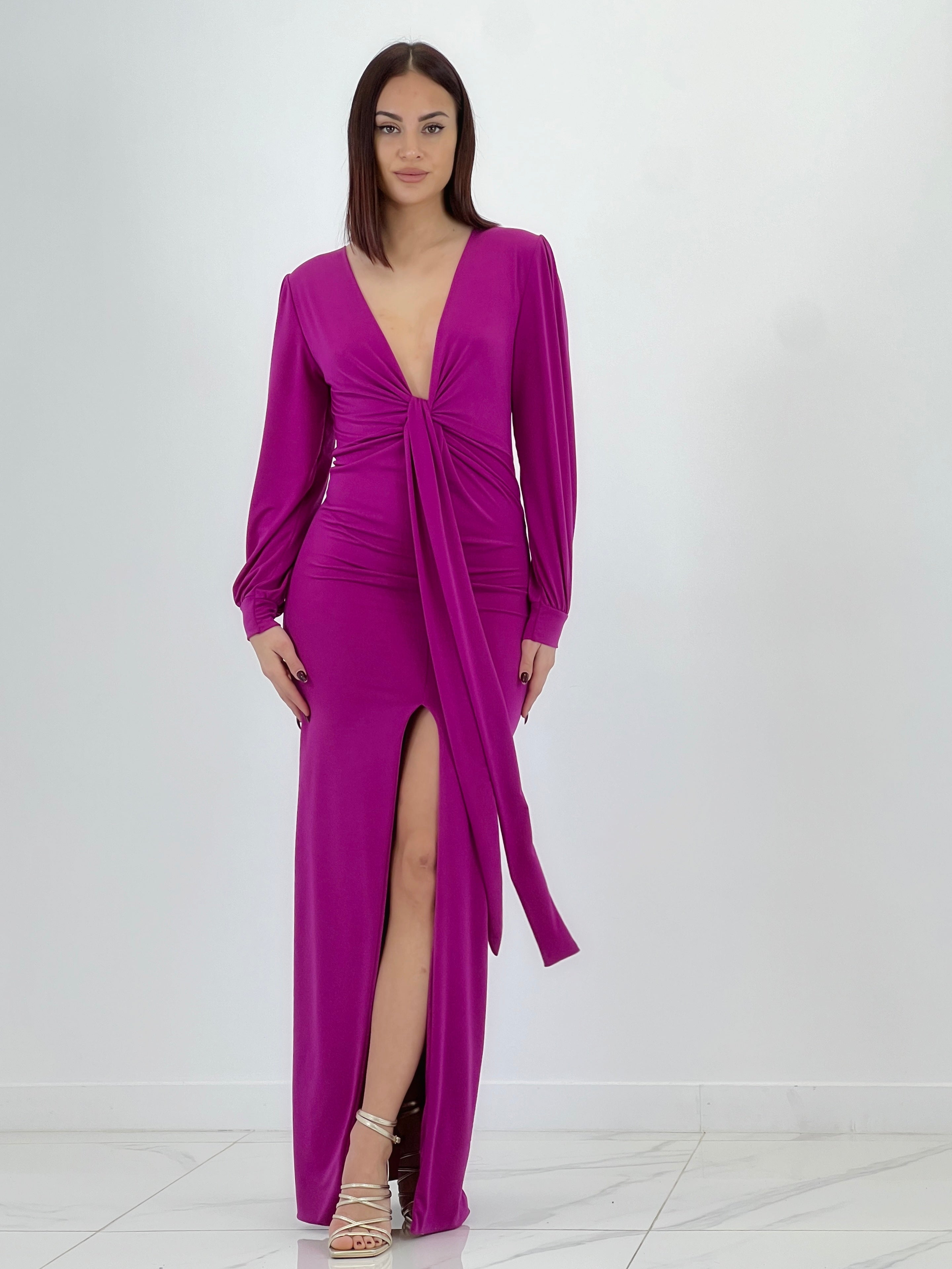 Vestido anudado Mariela