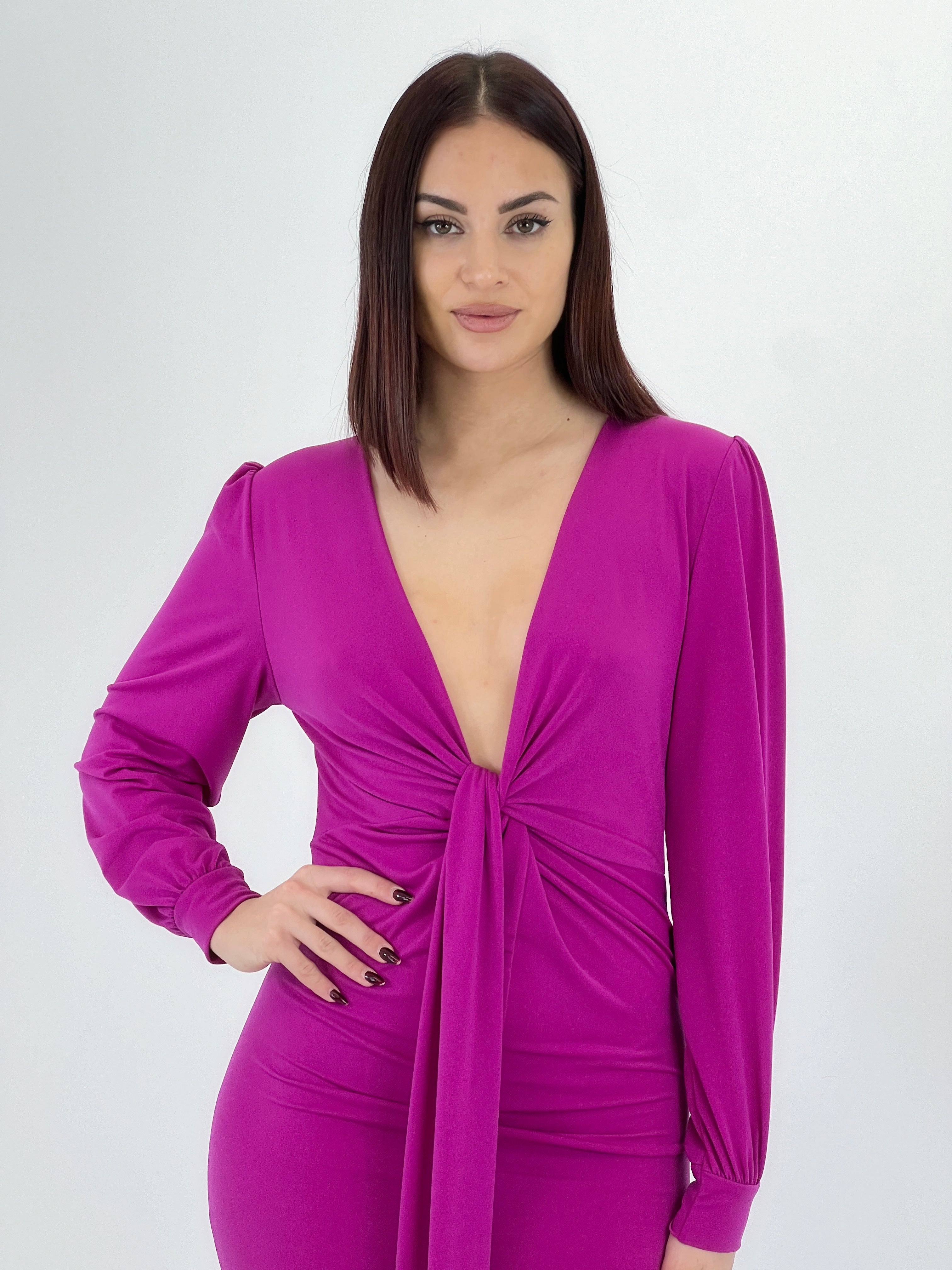 Vestido anudado Mariela