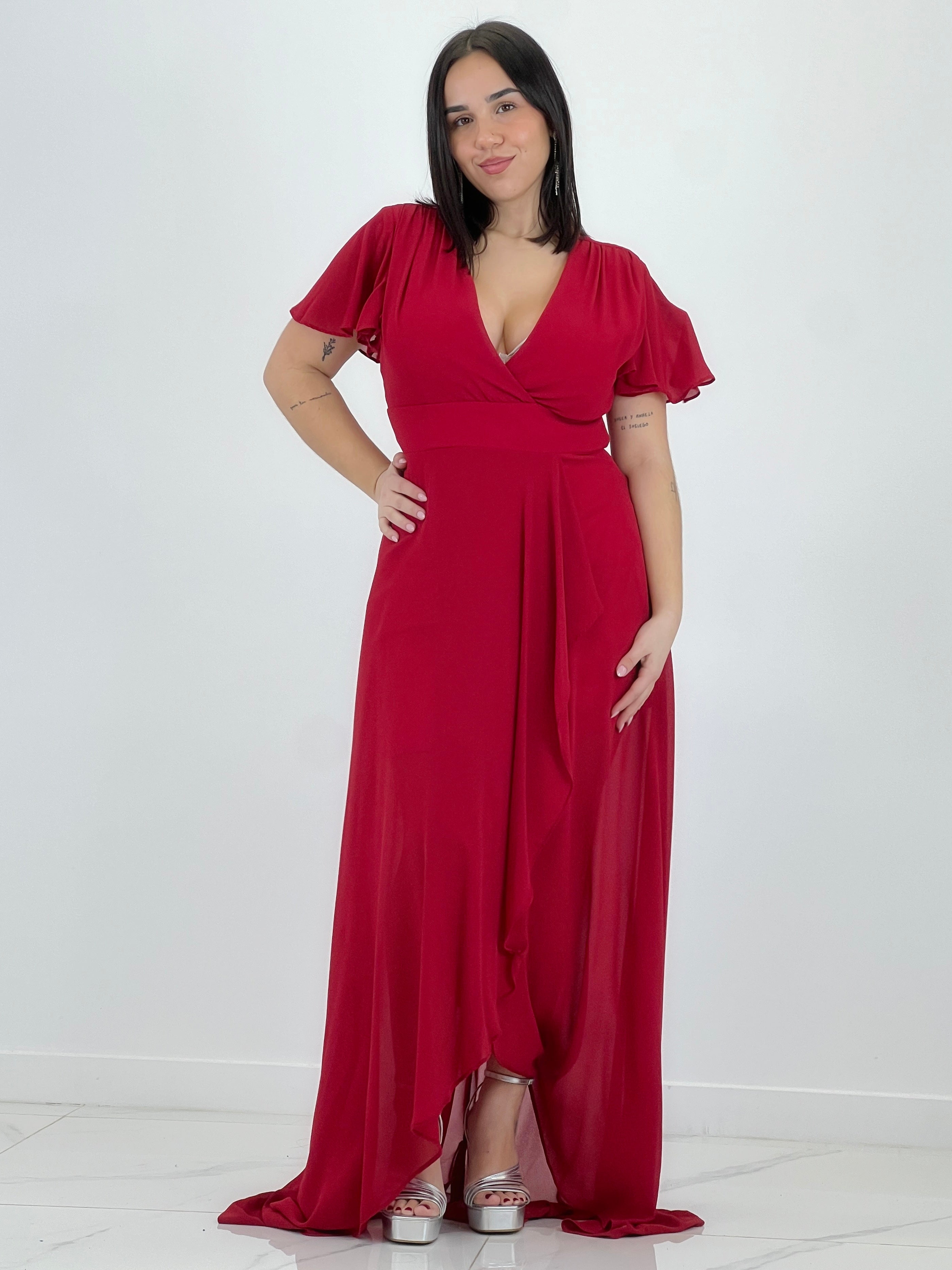 Vestido ceremonia Sansa plus size