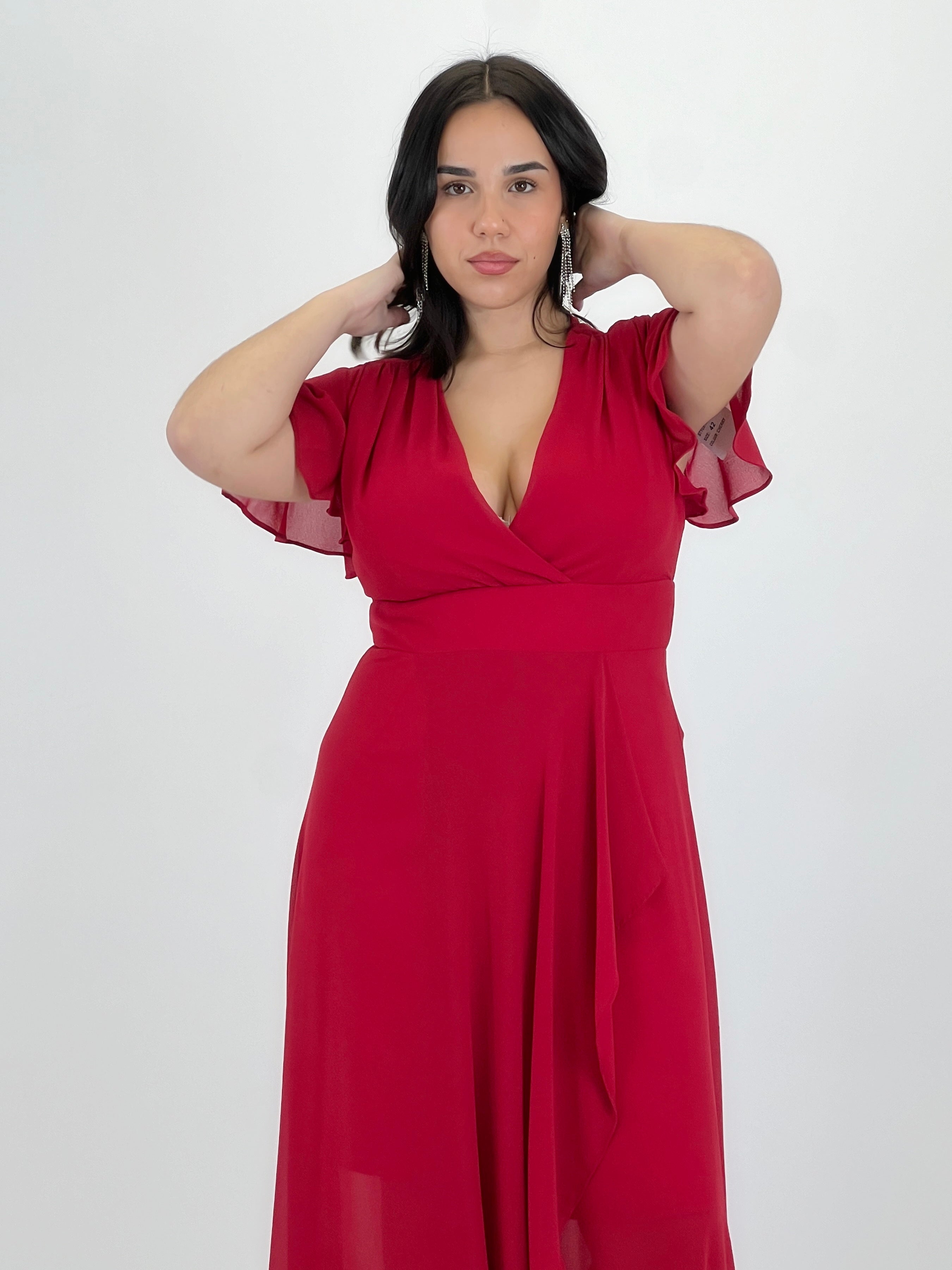 Vestido ceremonia Sansa plus size