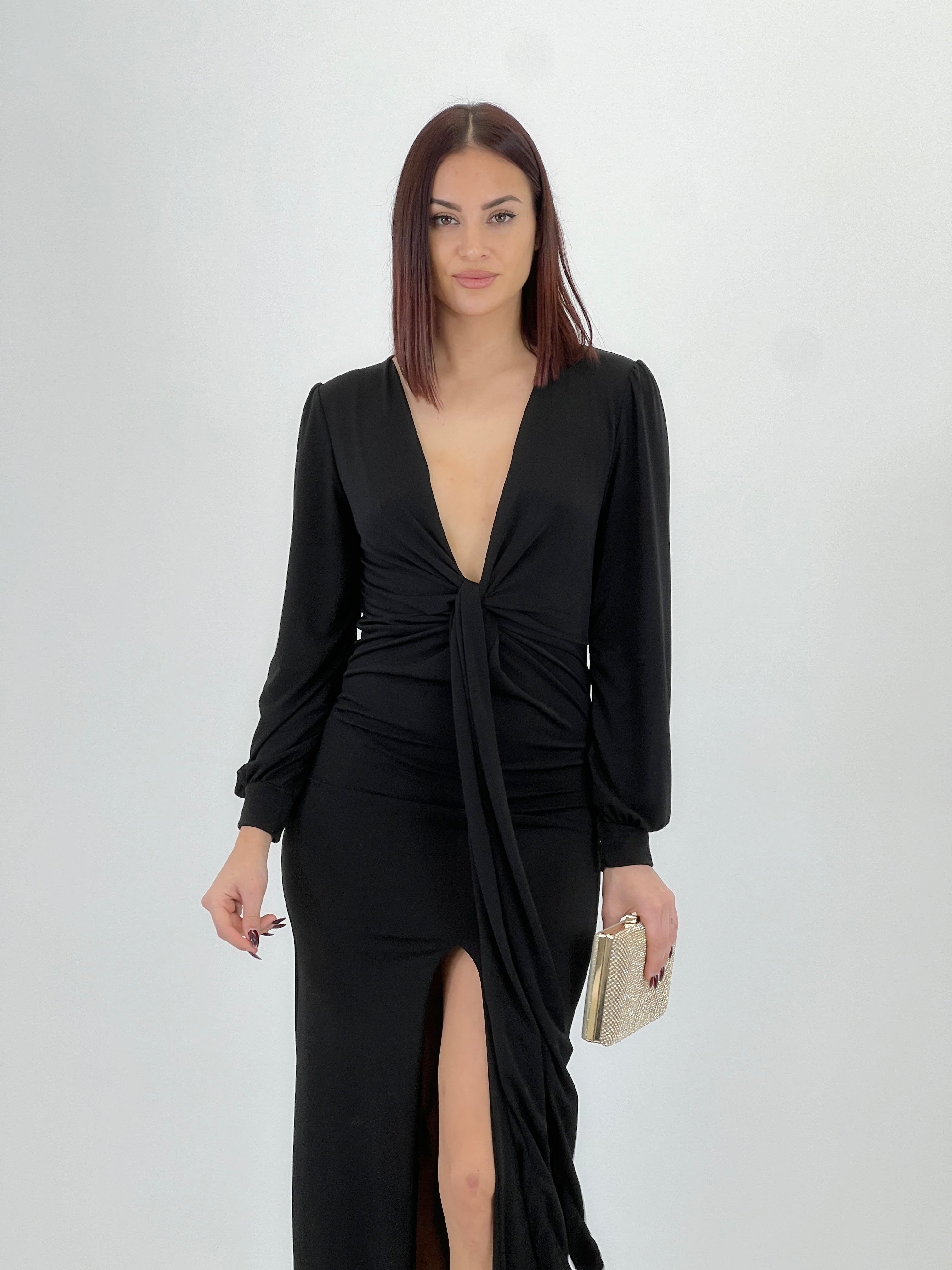 Vestido anudado Mariela