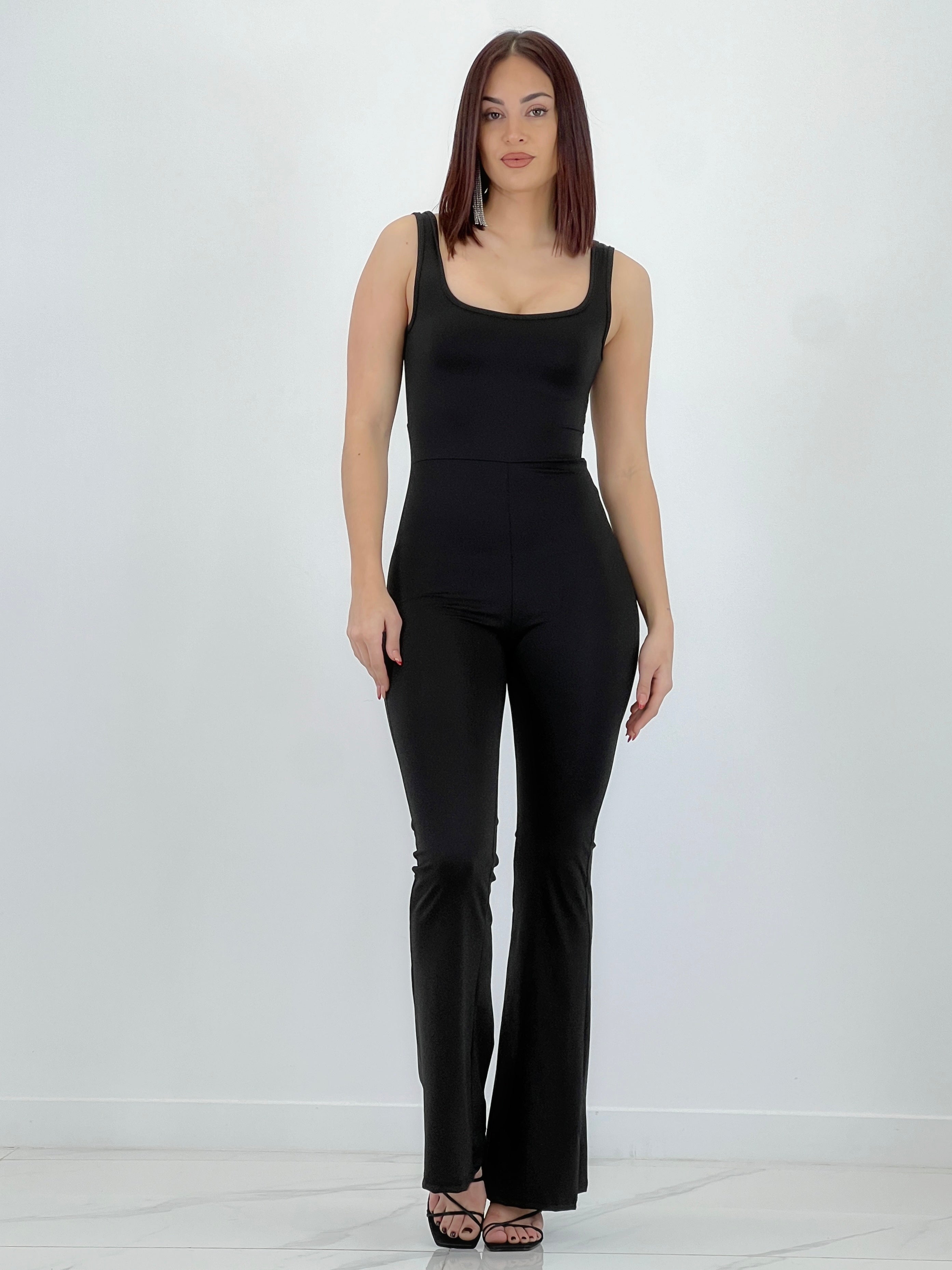 Alanis flare jumpsuit