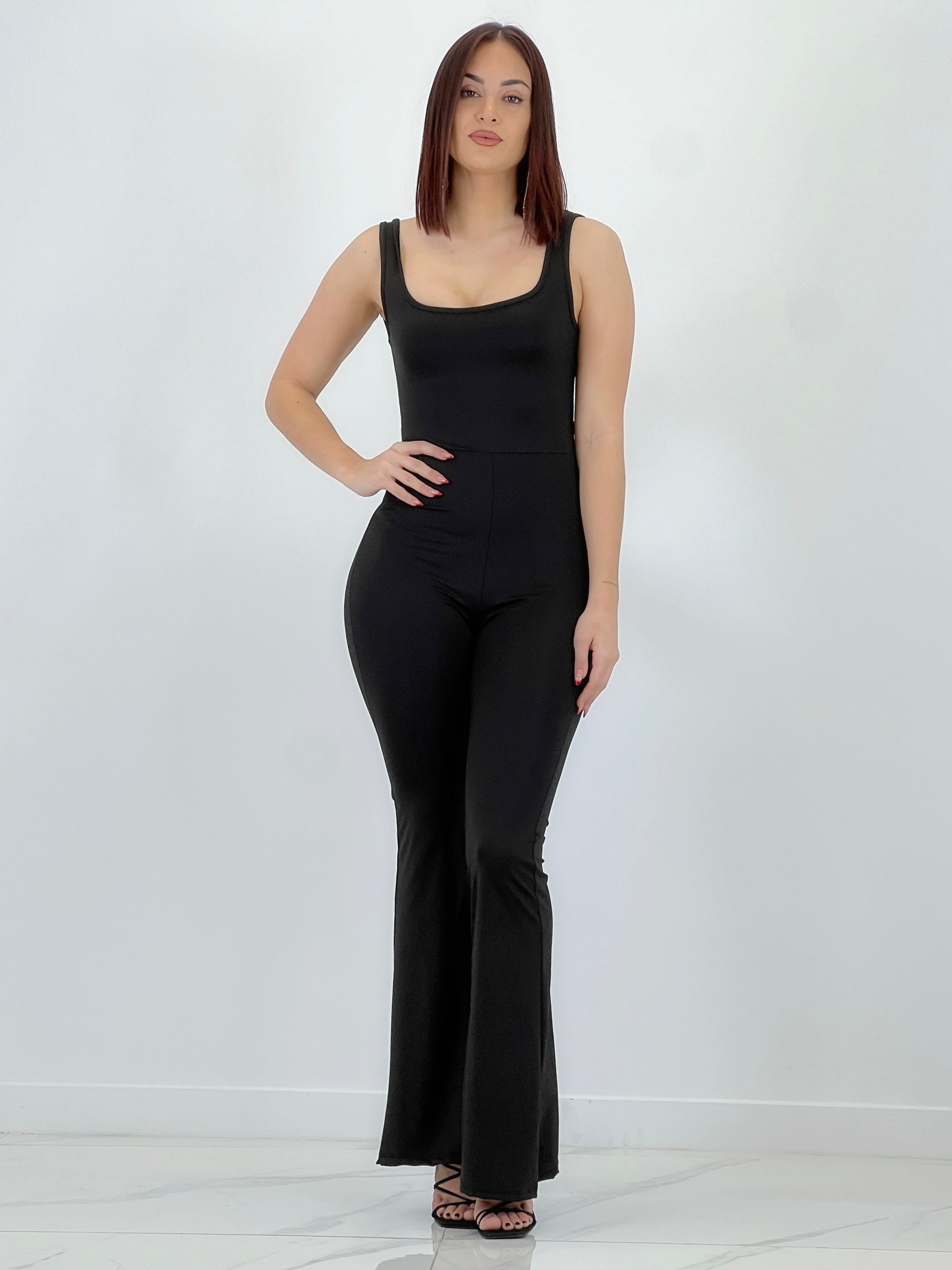 Alanis flare jumpsuit
