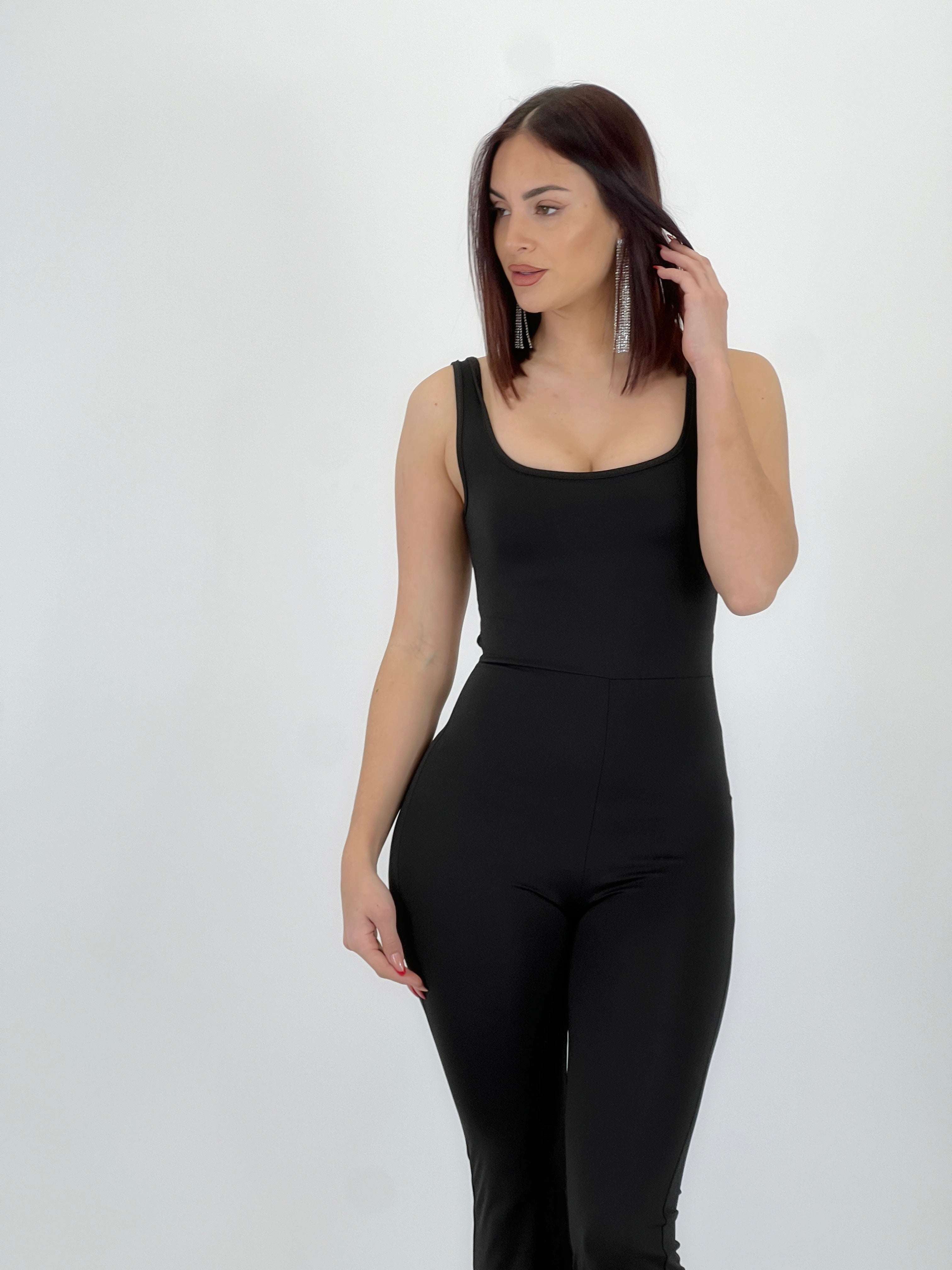 Alanis flare jumpsuit
