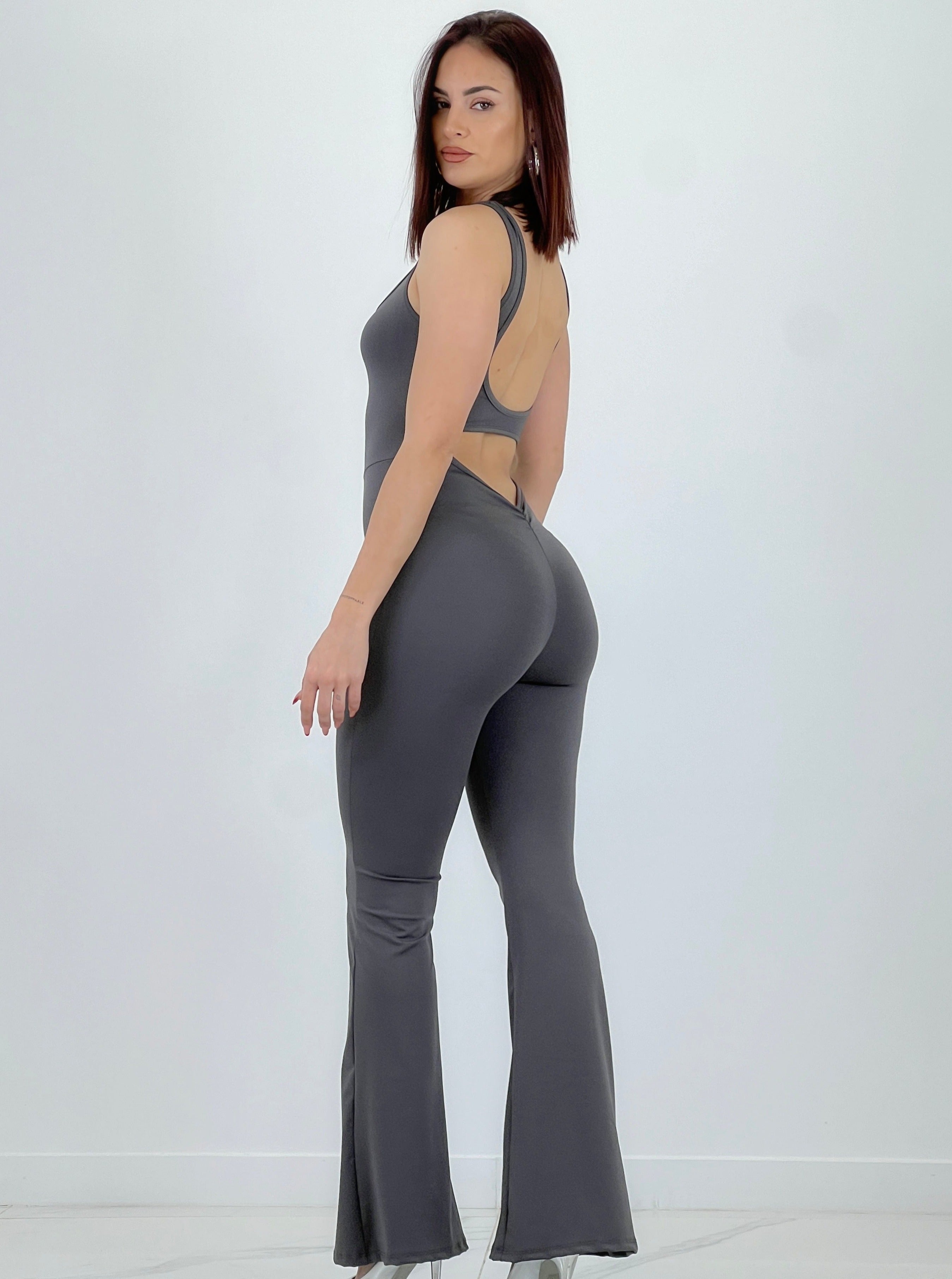 Alanis flare jumpsuit