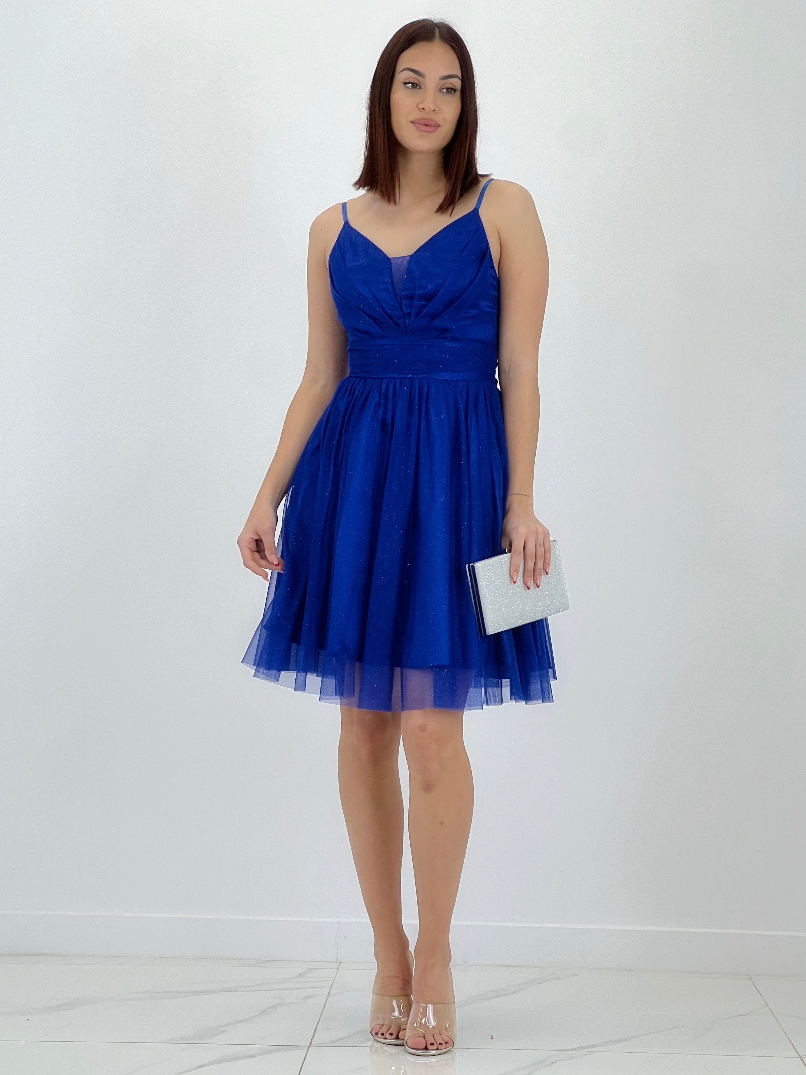 Vestido de tul midi Bianca