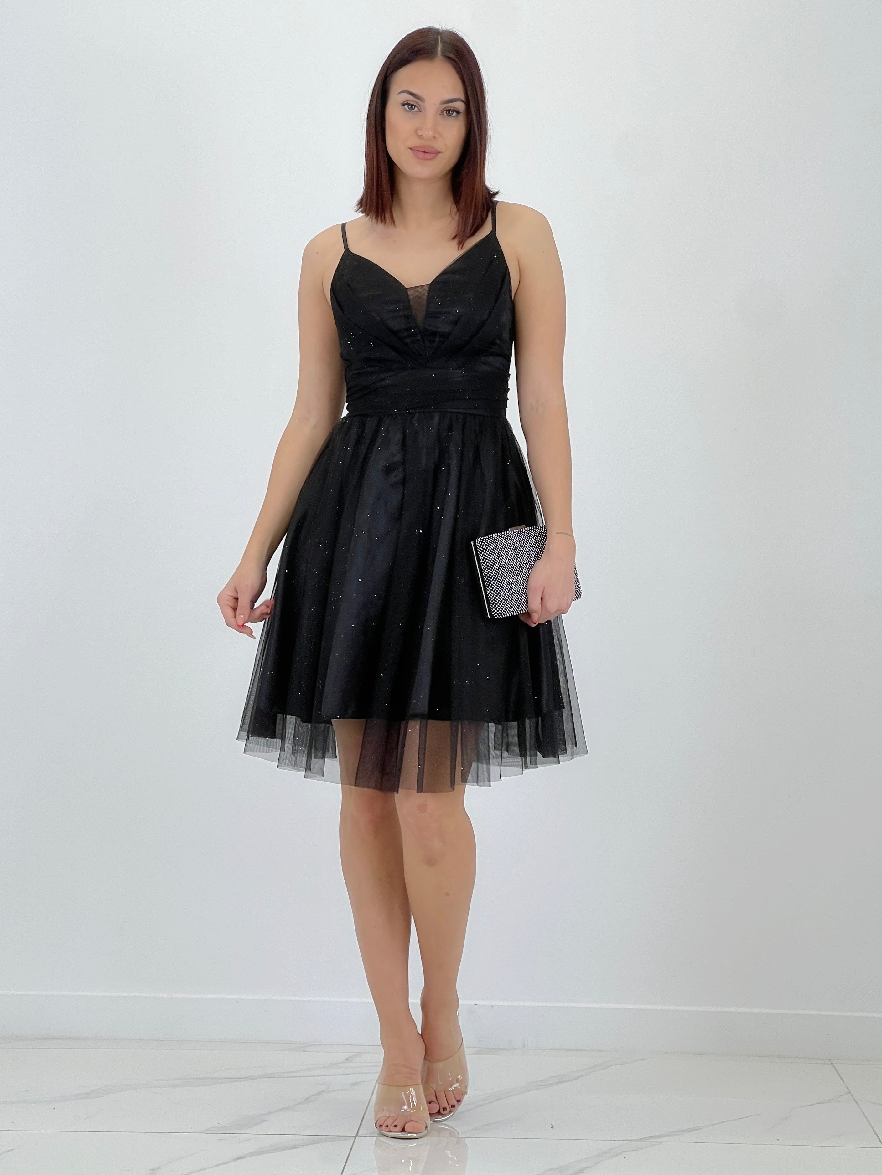 Vestido de tul midi Bianca