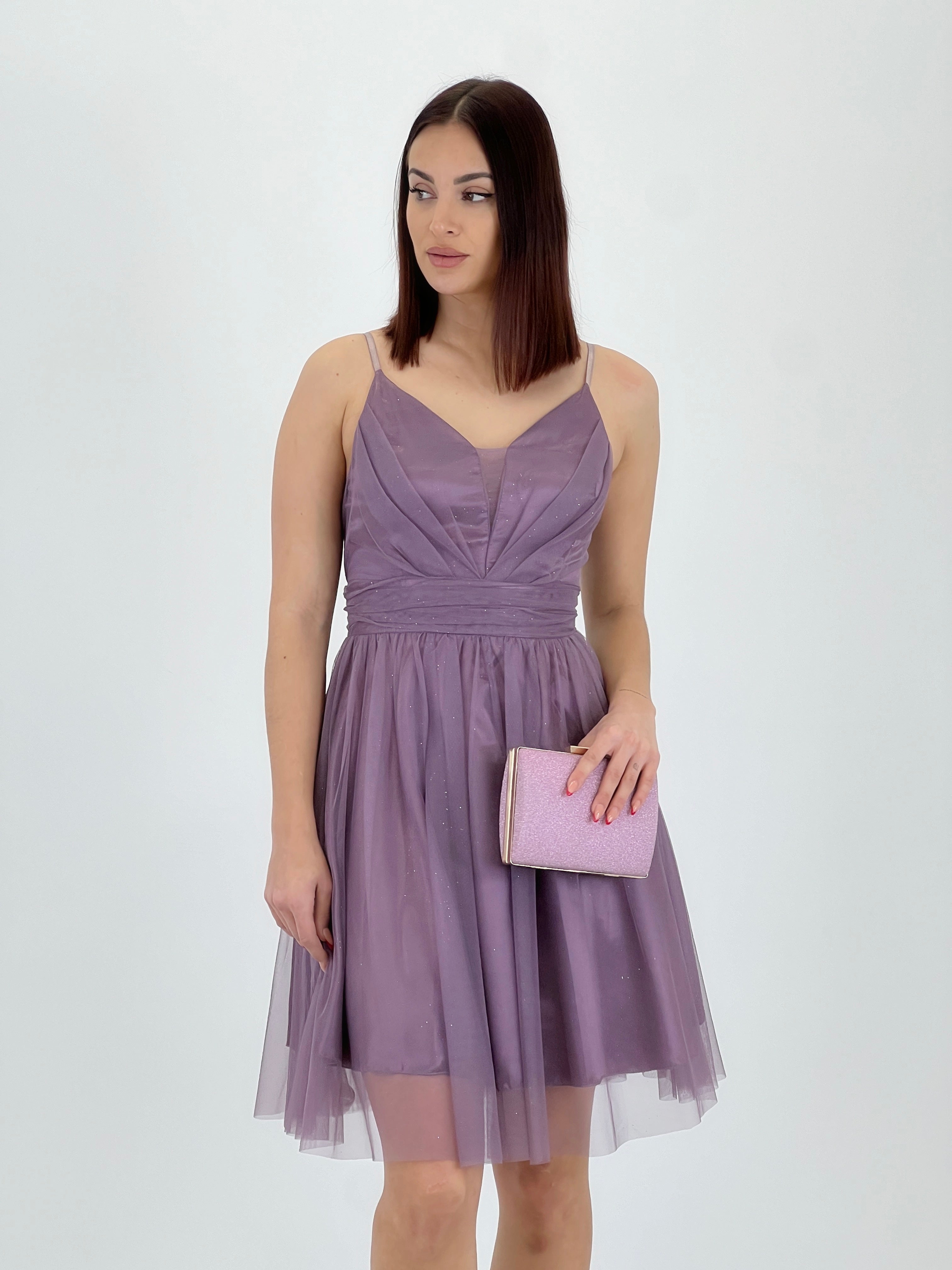 Vestido de tul midi Bianca