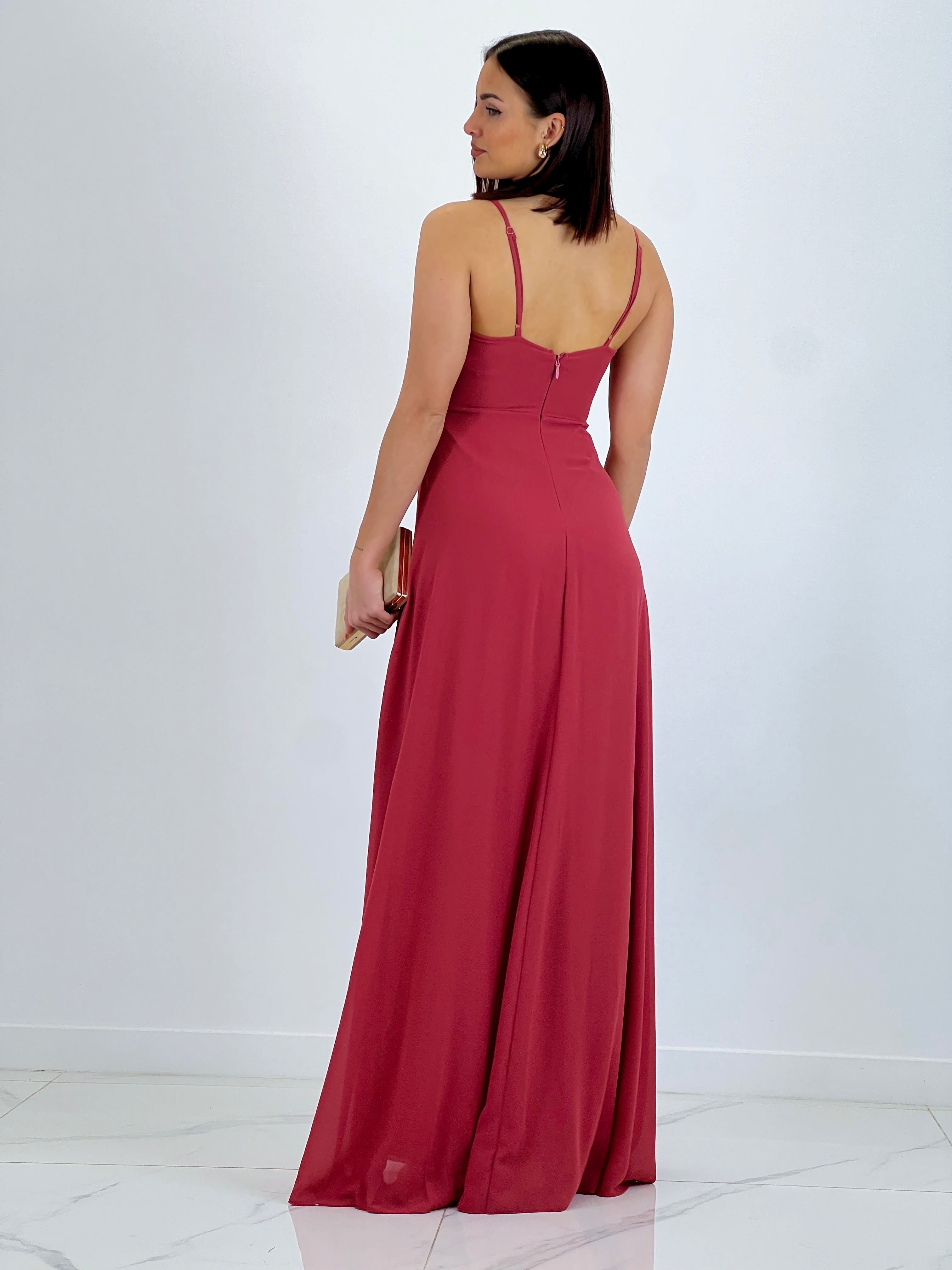 Vestido ceremonia Escote V - Zebra&Maduixa®