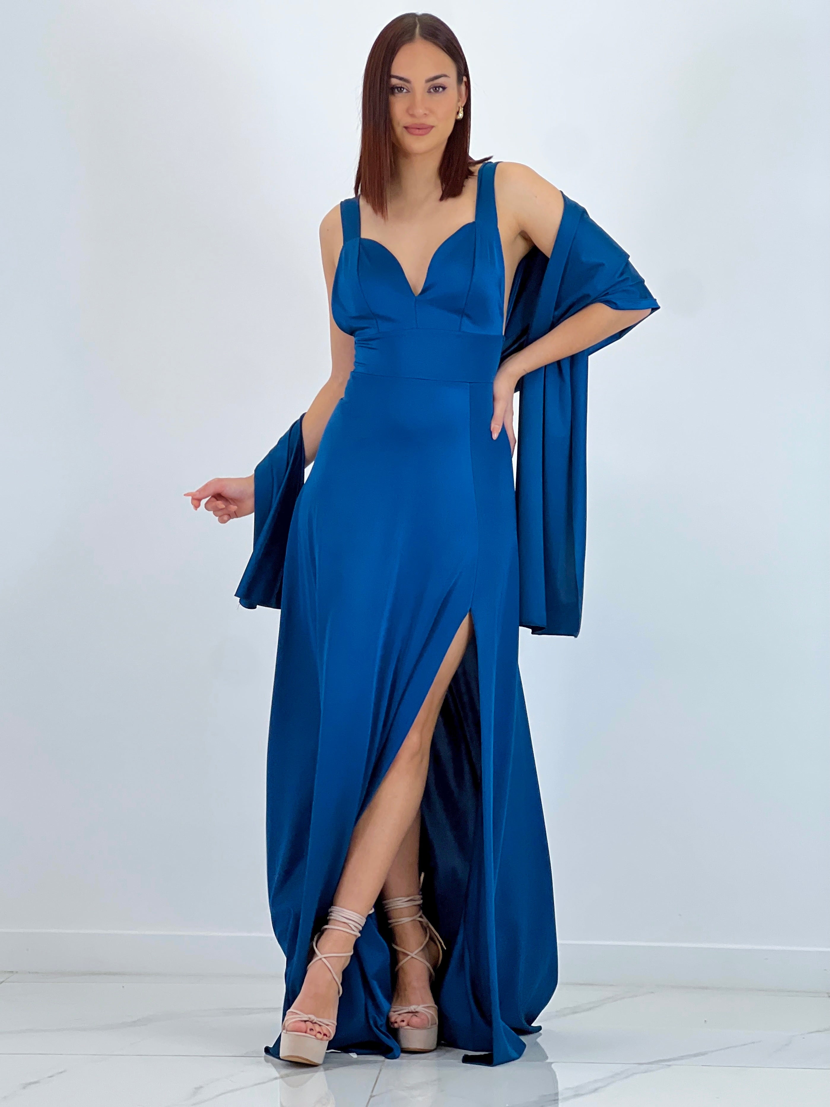 Vestido con fular Altea