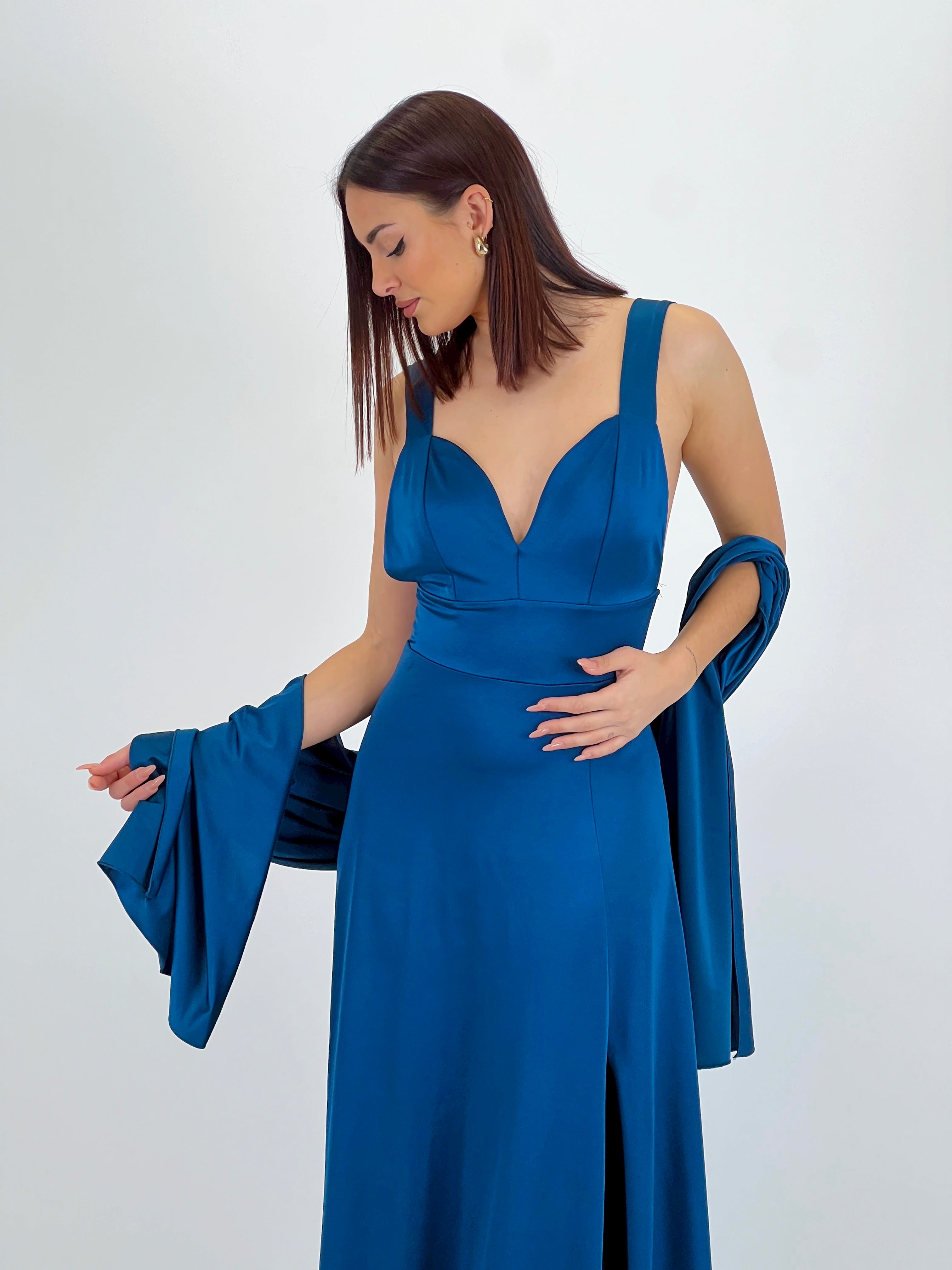 Vestido con fular Altea