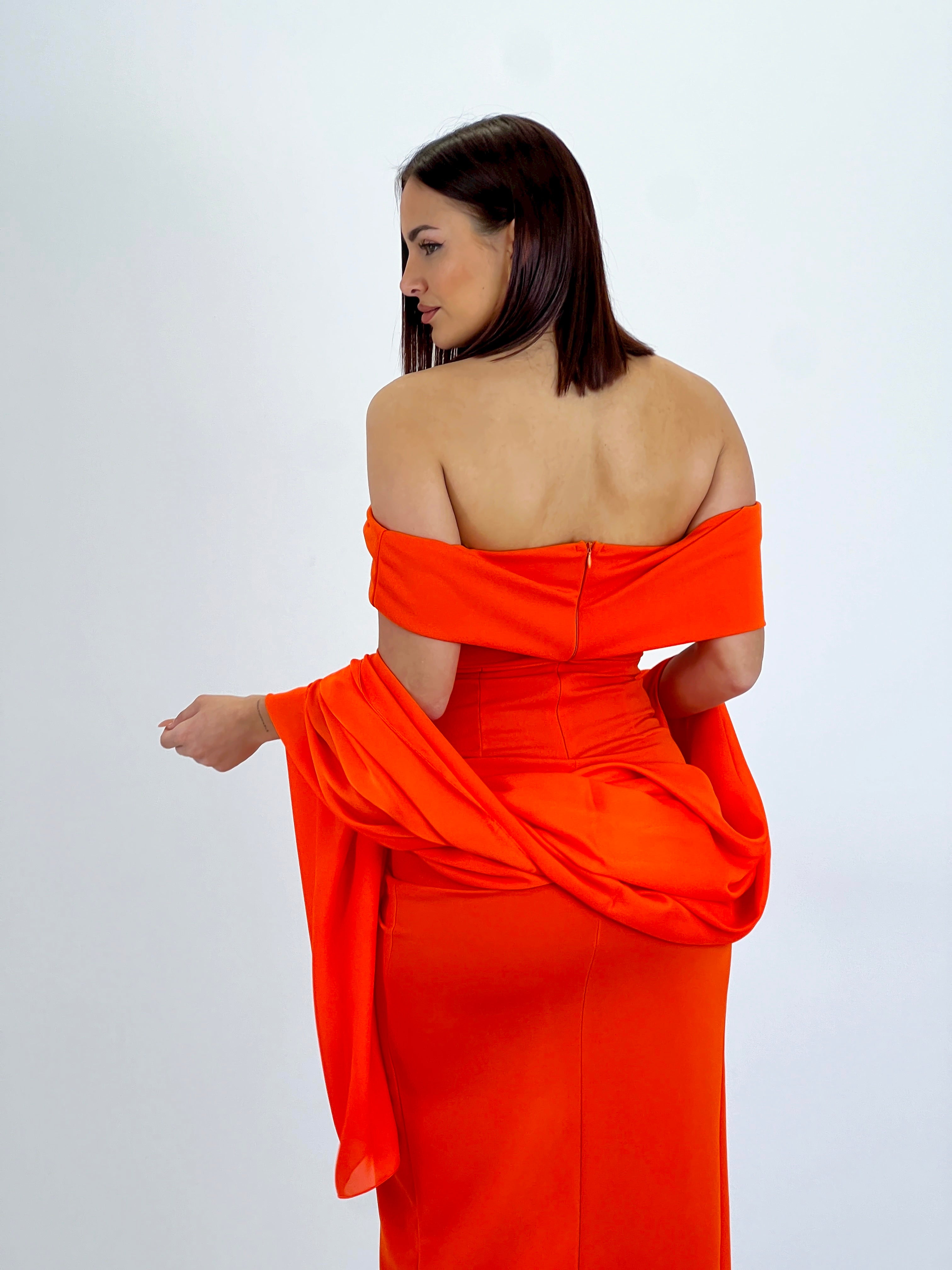 Vestido palabra de honor Indira