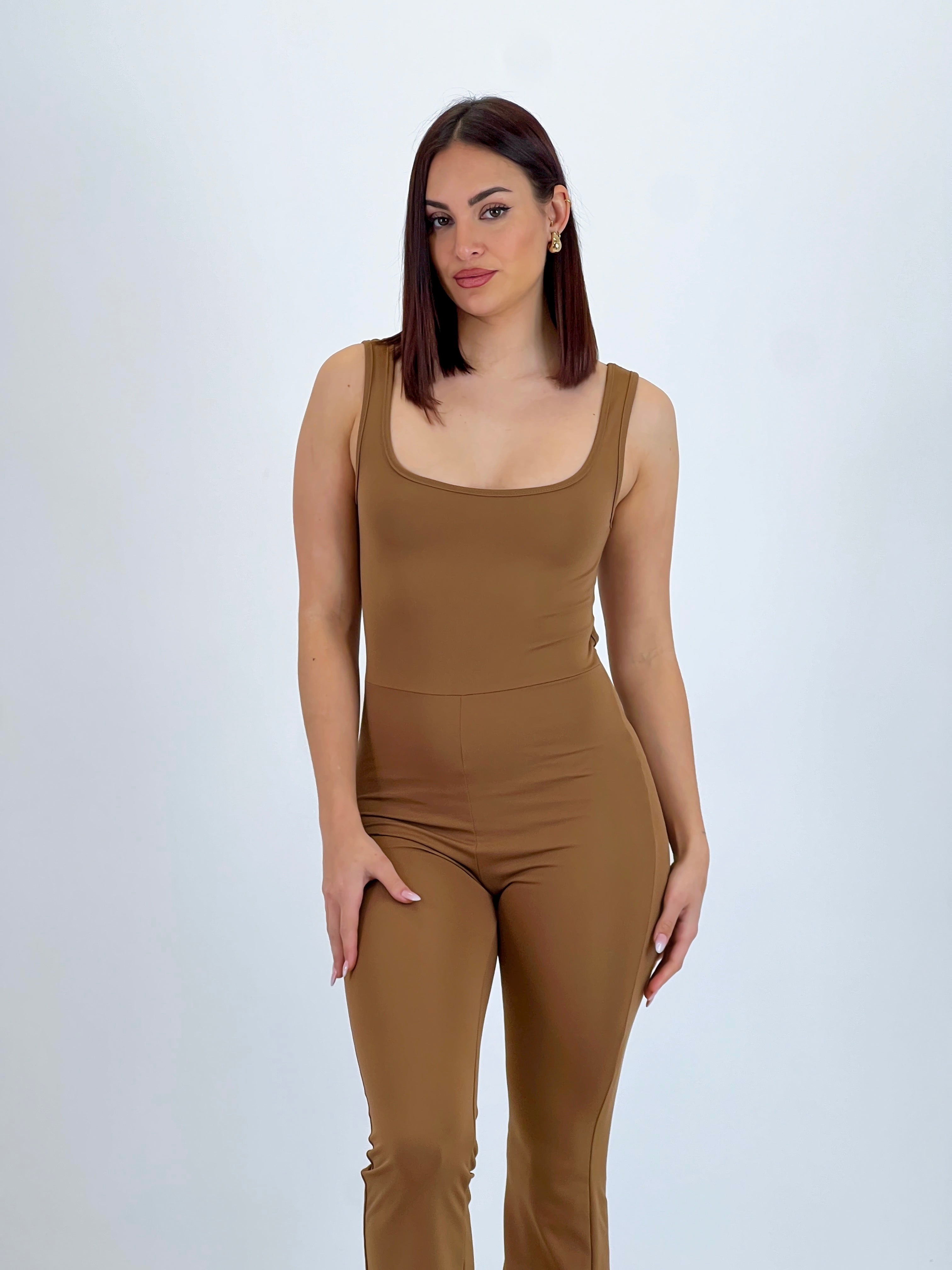 Alanis flare jumpsuit