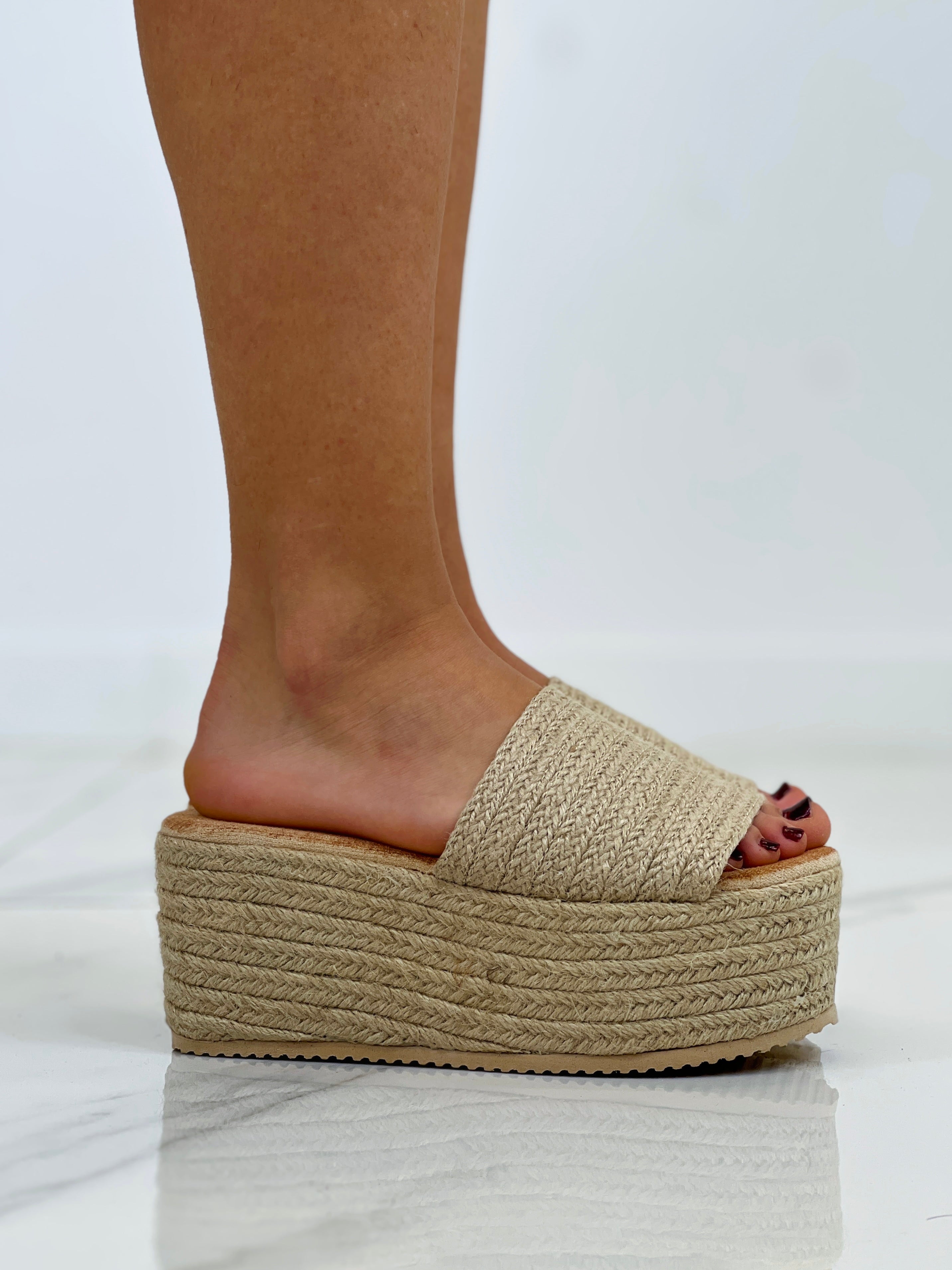 Sandalia plataforma plana Gaia