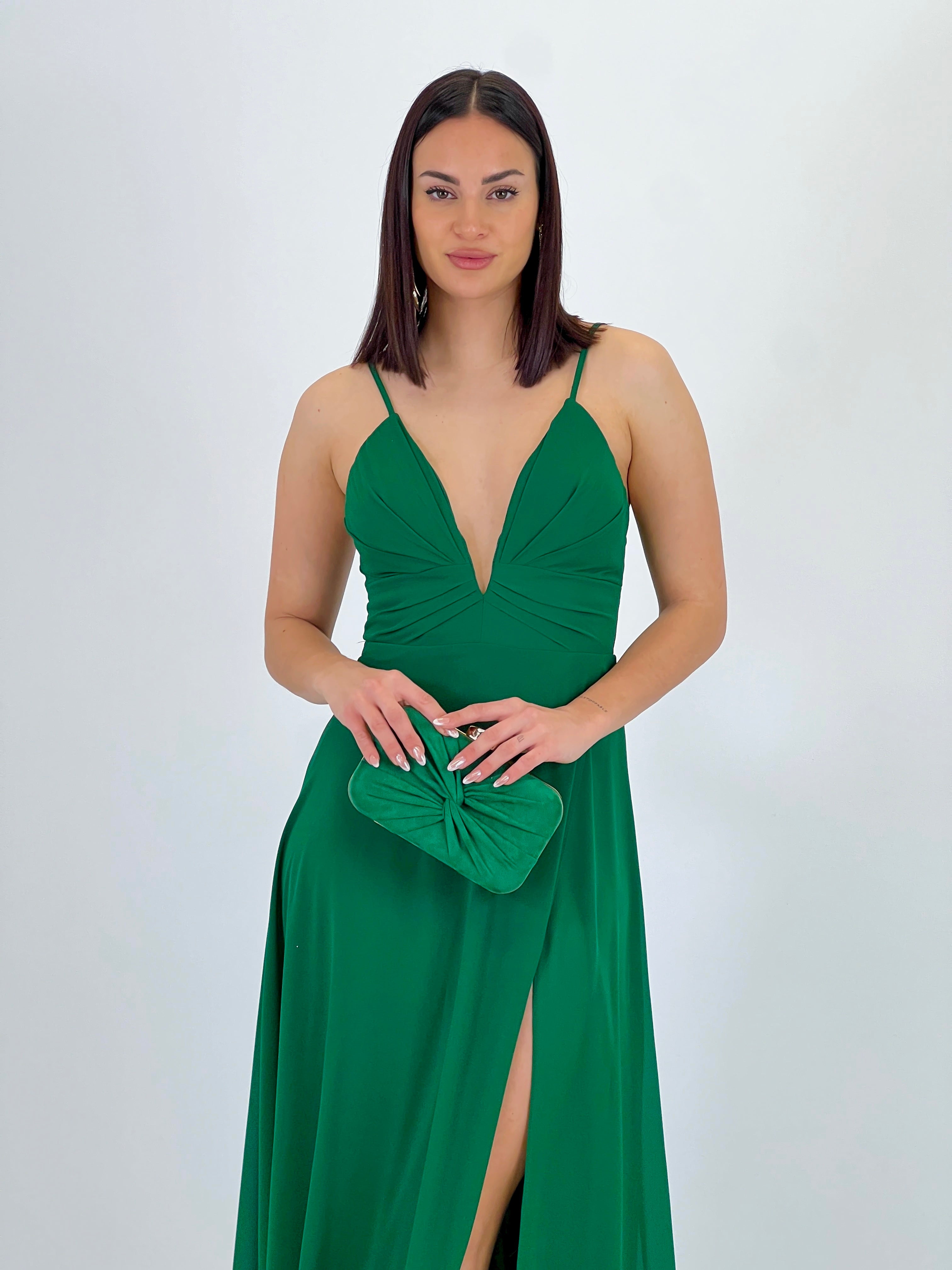 Vestido ceremonia Escote V - Zebra&Maduixa®