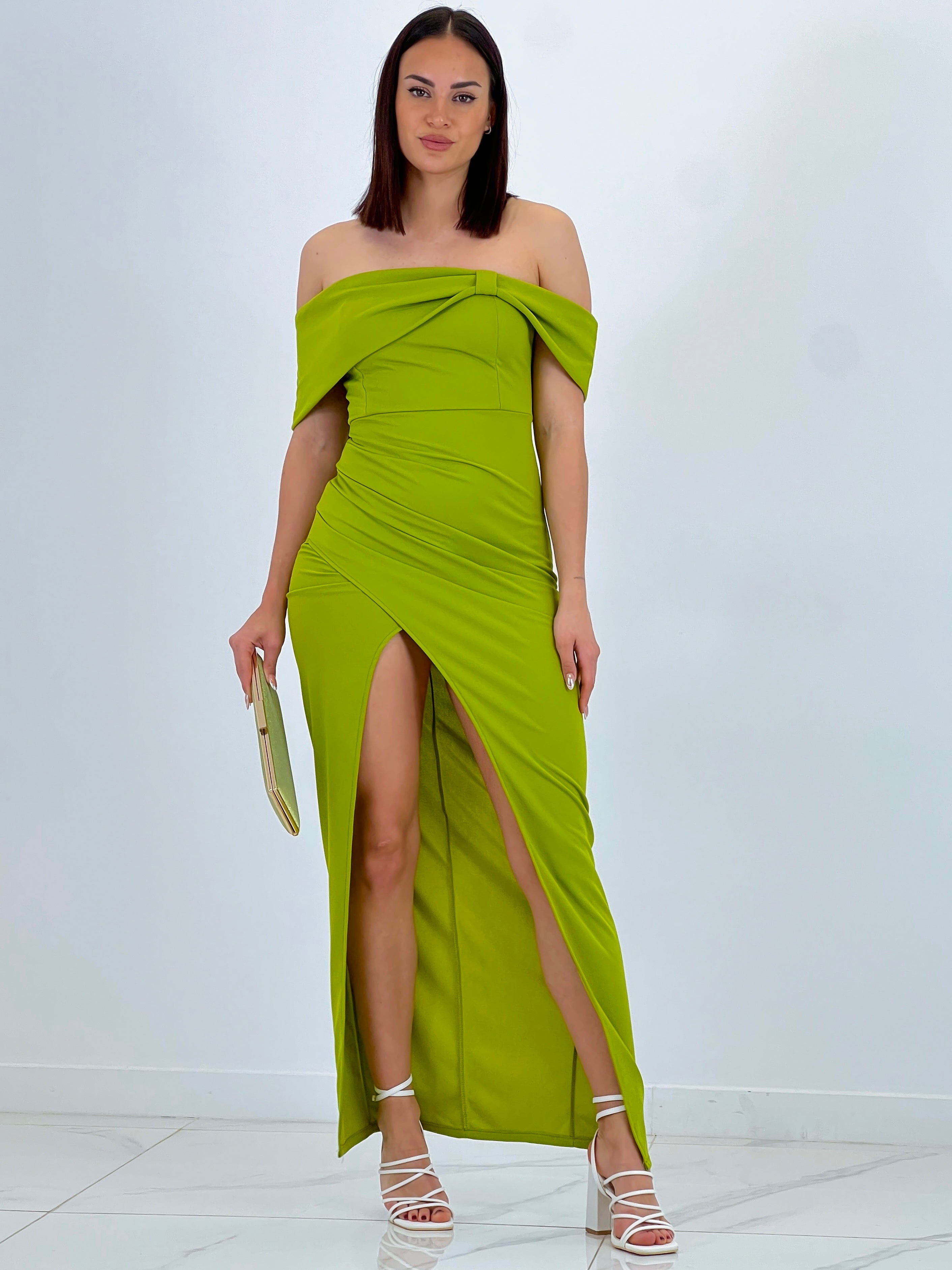 Vestido palabra de honor Indira