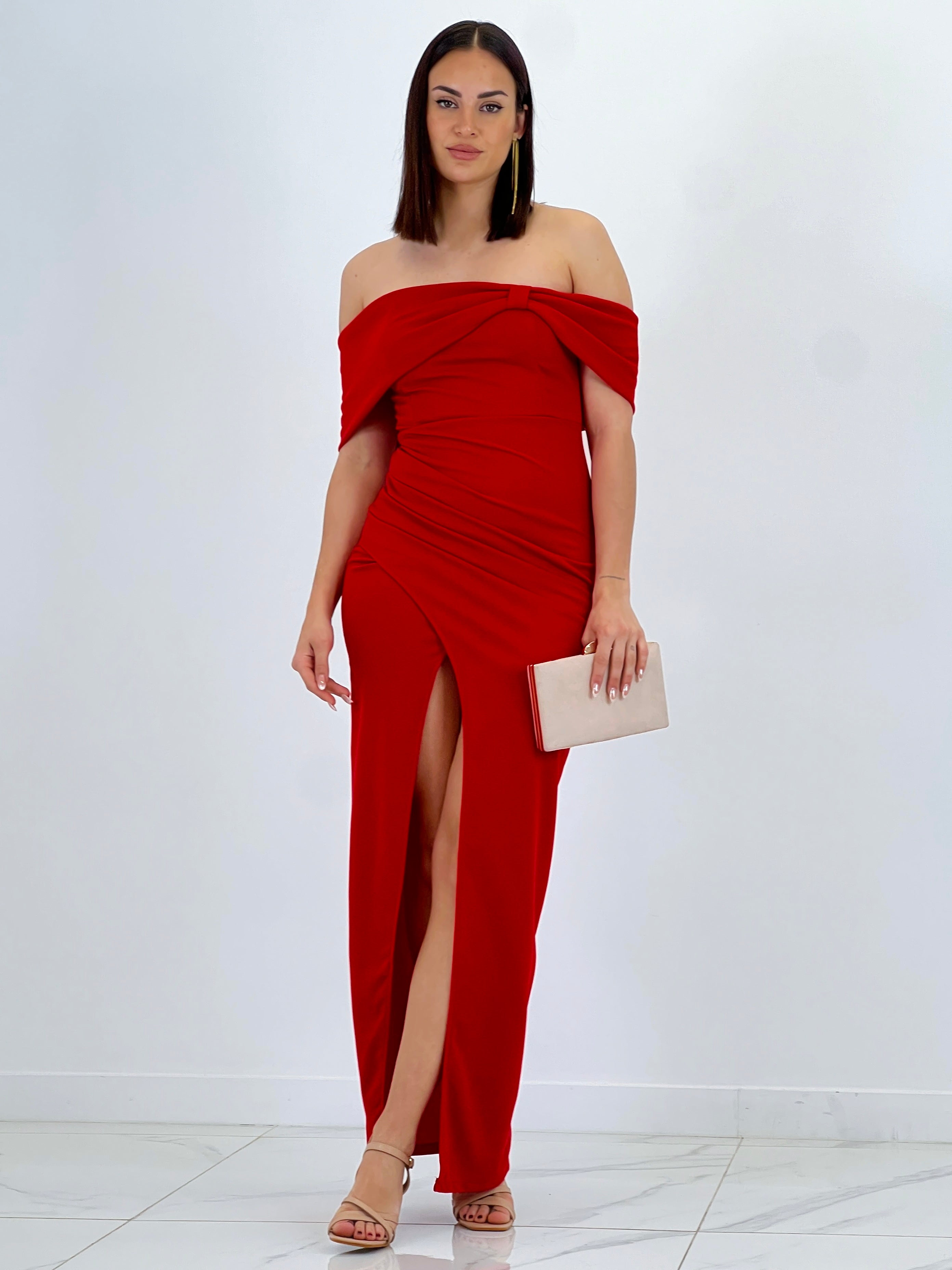 Vestido palabra de honor Stefania