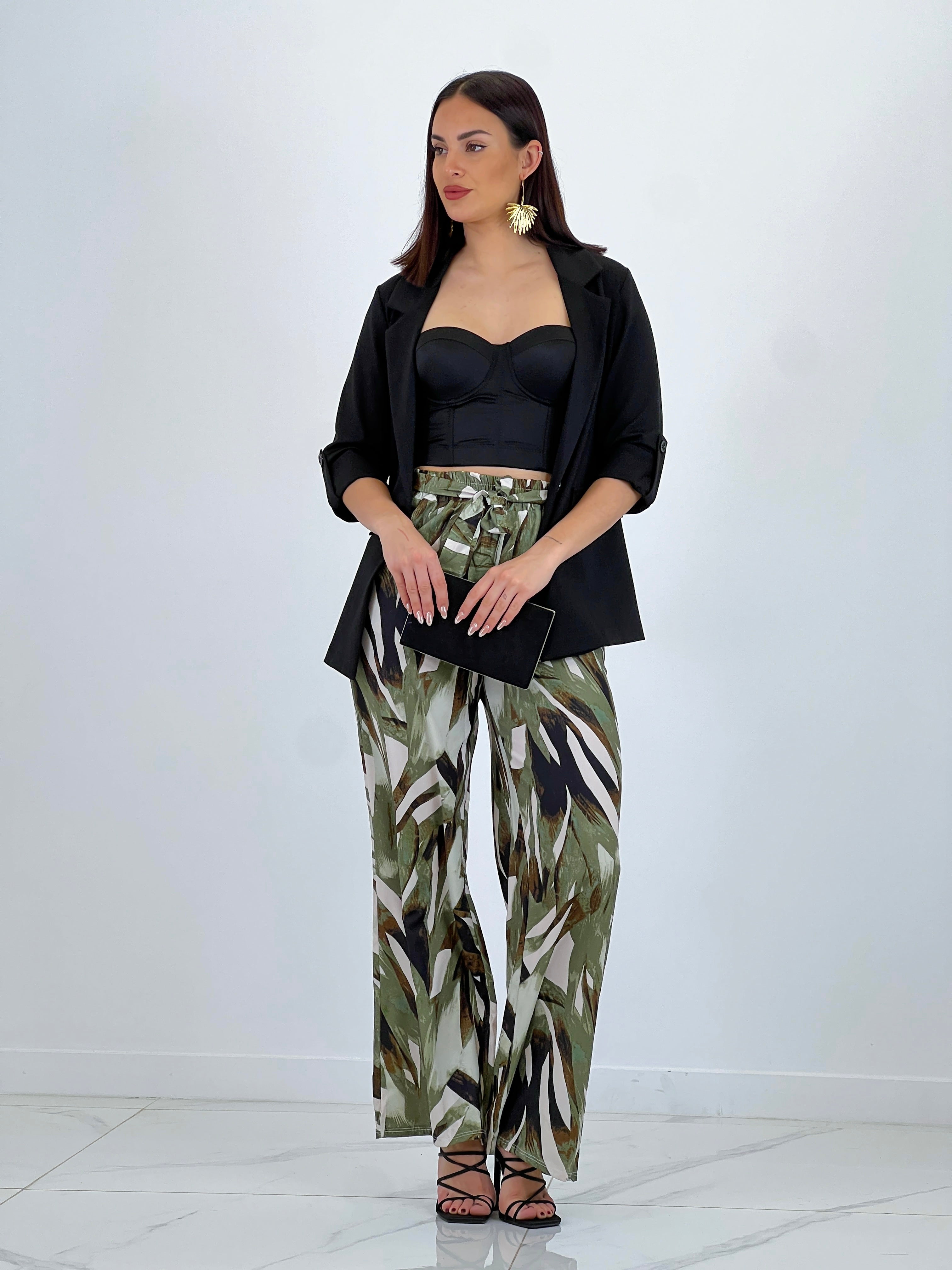 Pantalón estampado Edna