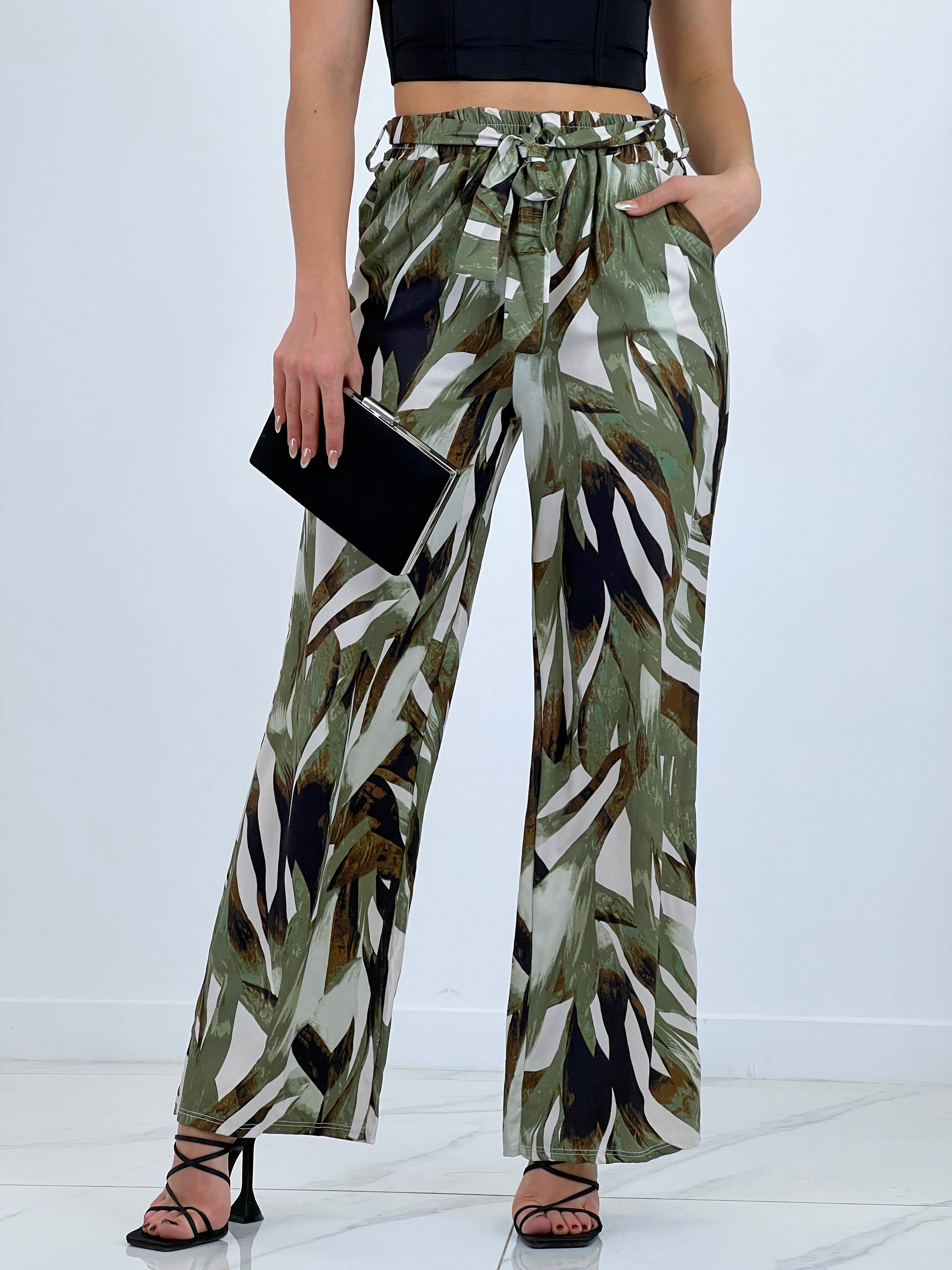 Pantalón estampado Edna