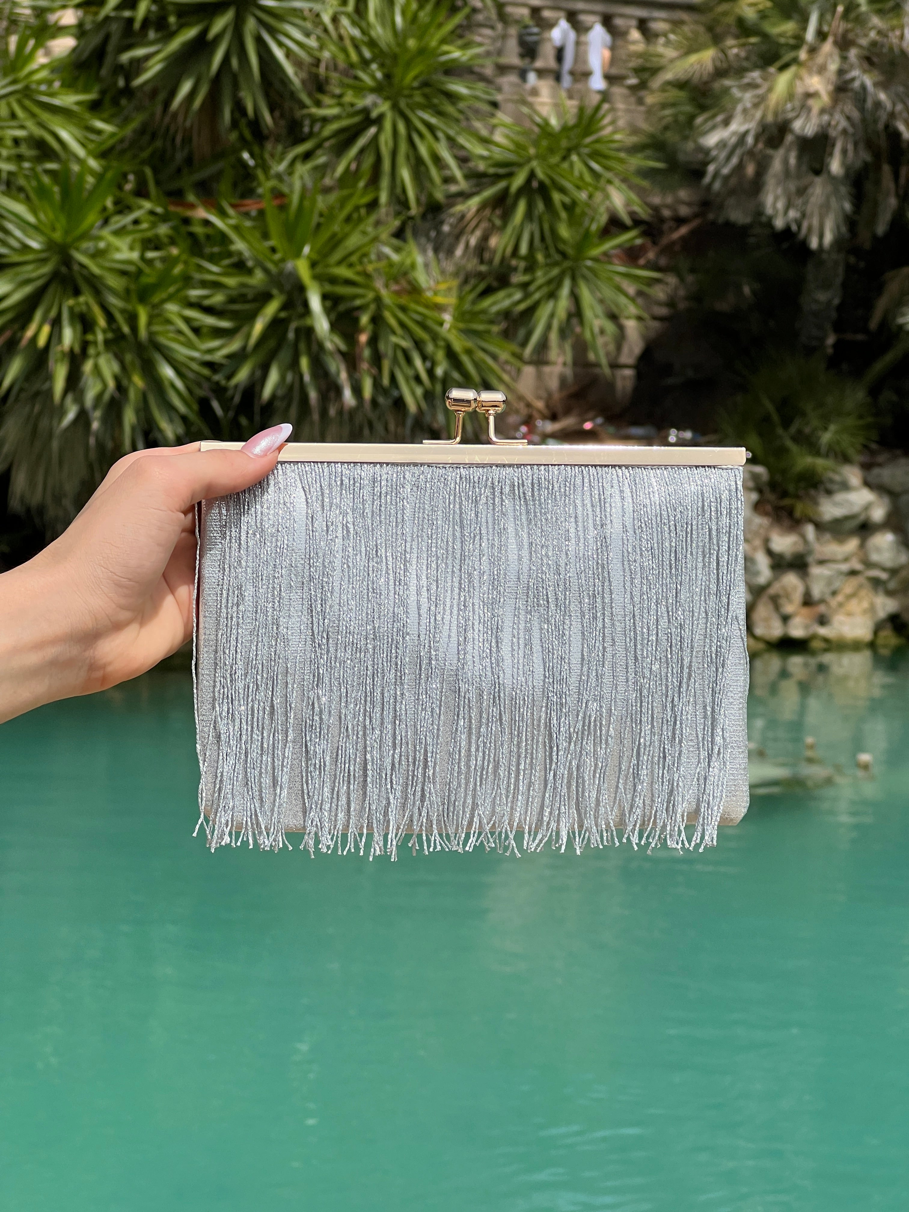 Versailles fringed bag