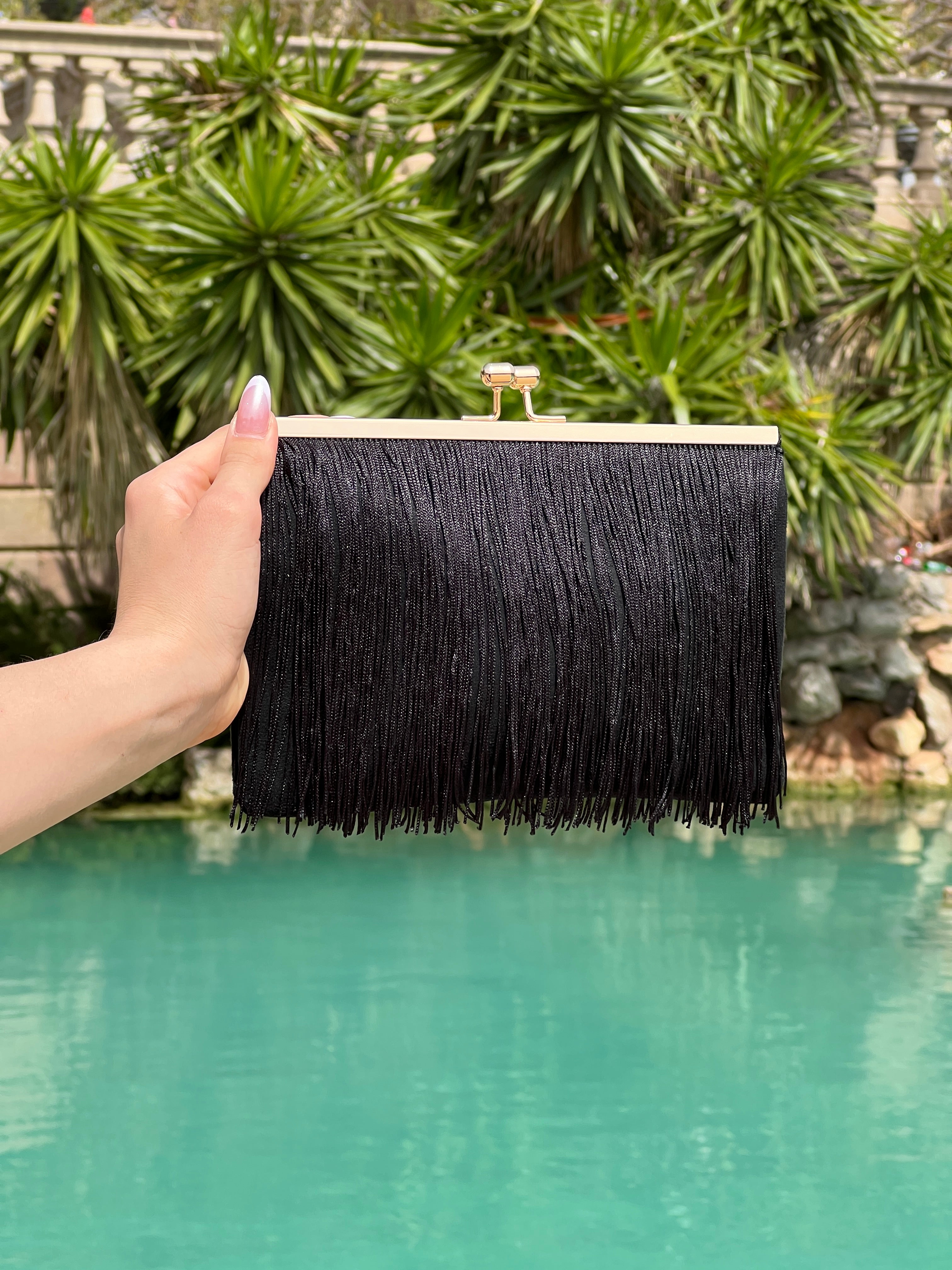 Versailles fringed bag