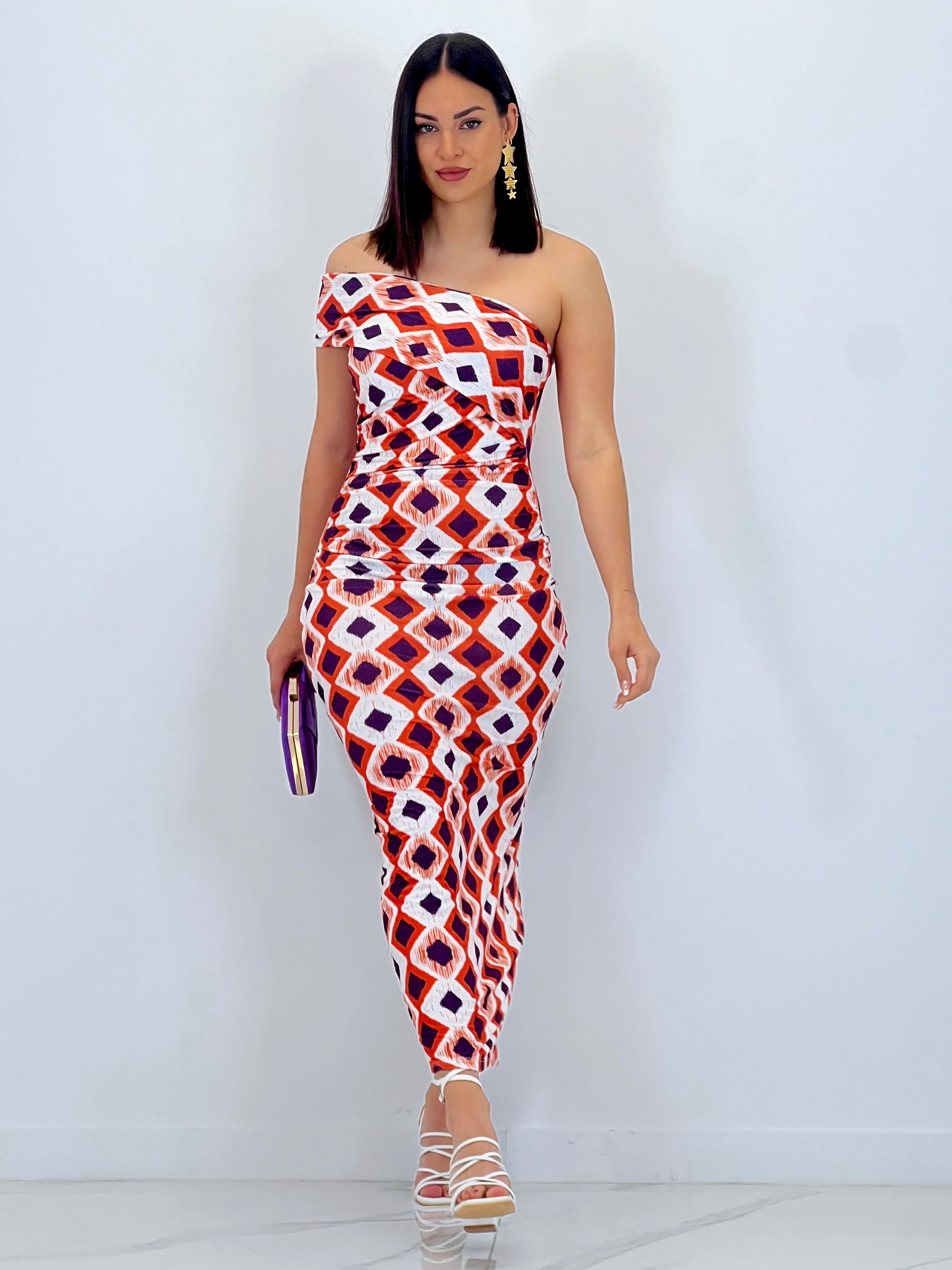 Vestido estampado Aurora