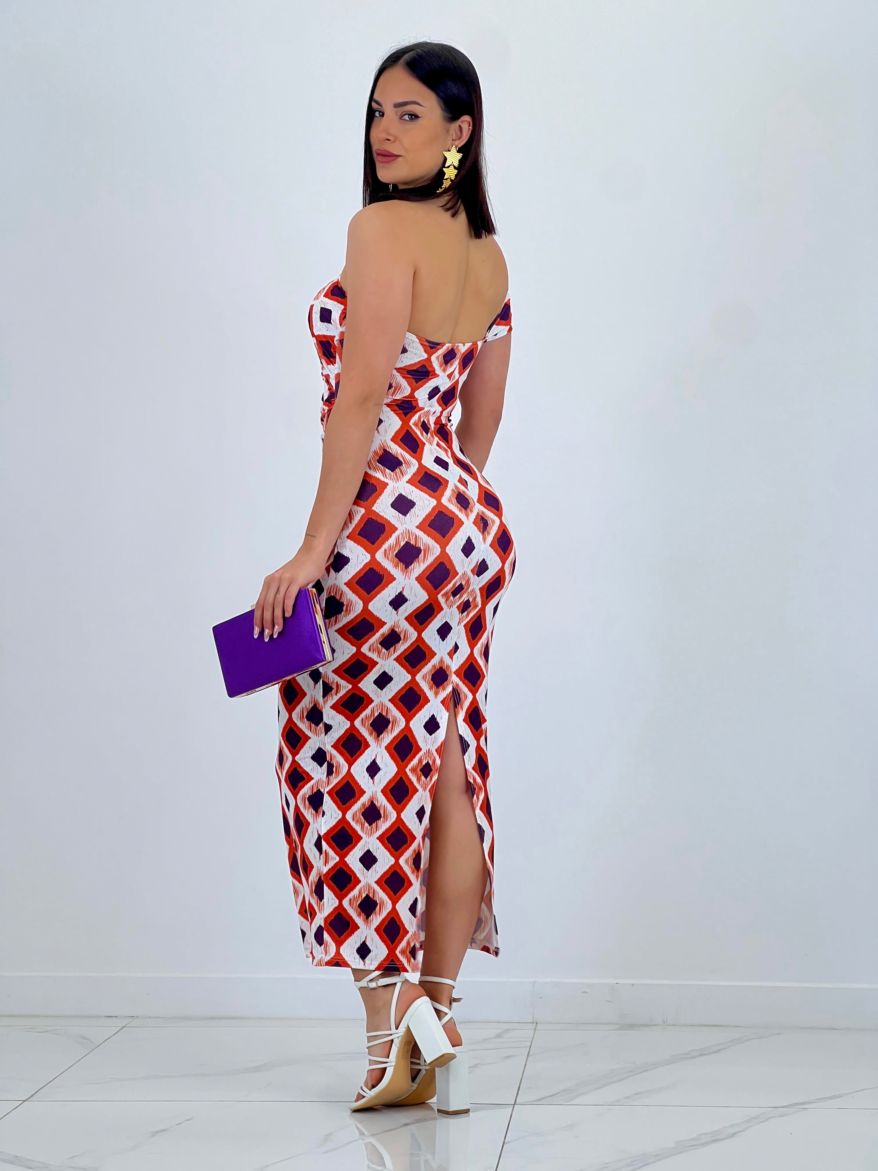 Vestido estampado Aurora