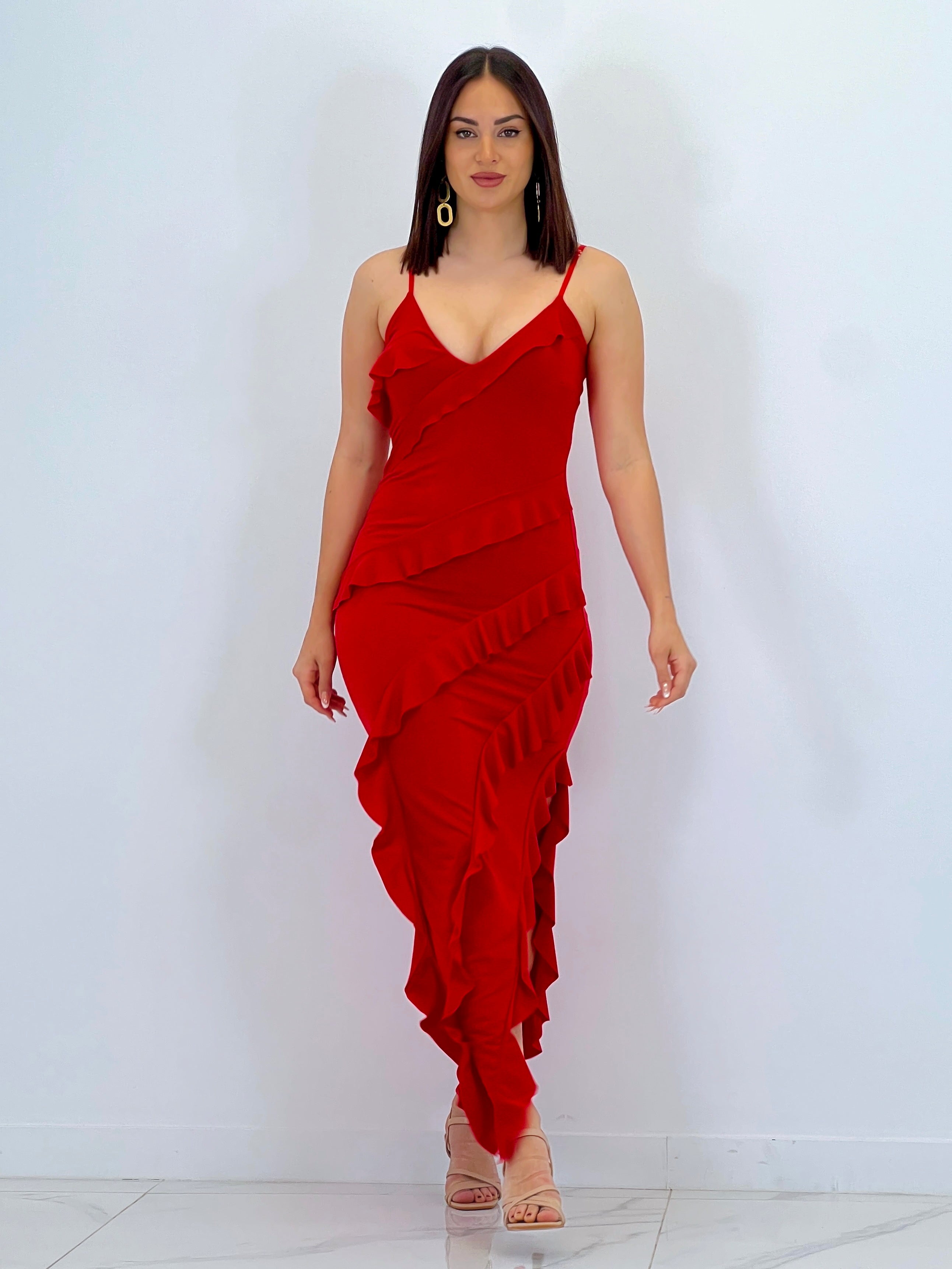 Vestido volantes Azucena