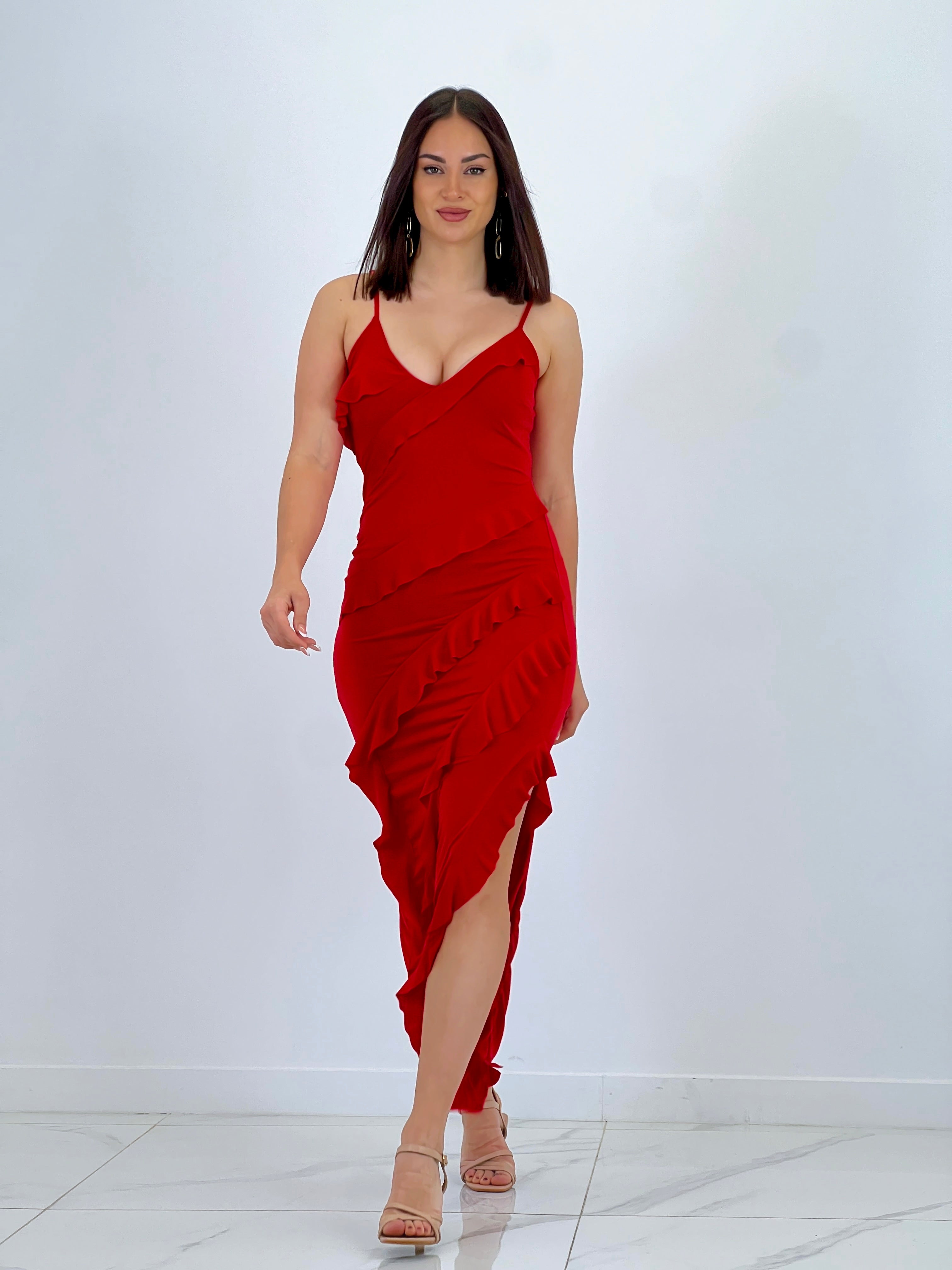 Vestido volantes Azucena