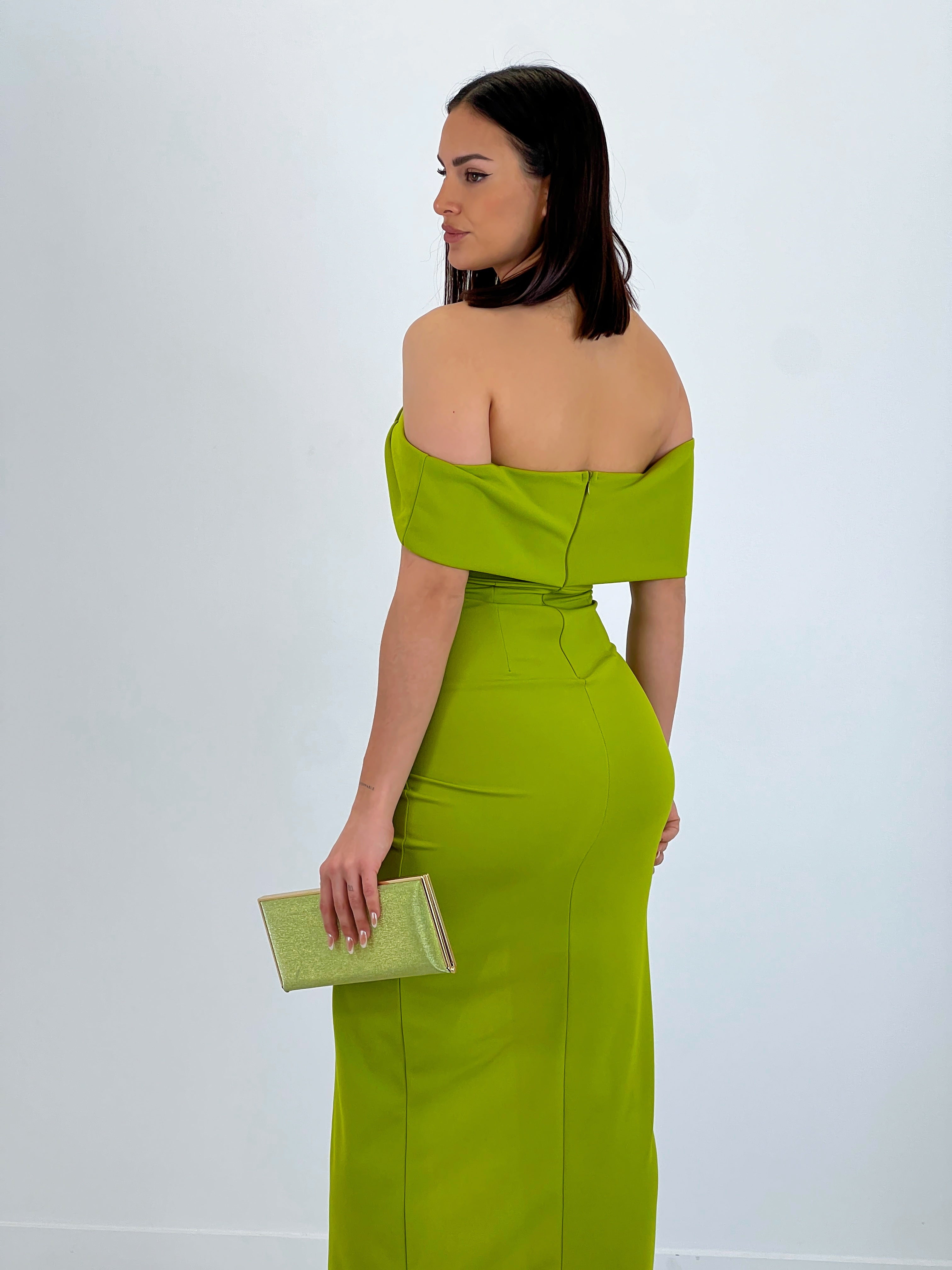 Vestido palabra de honor Indira