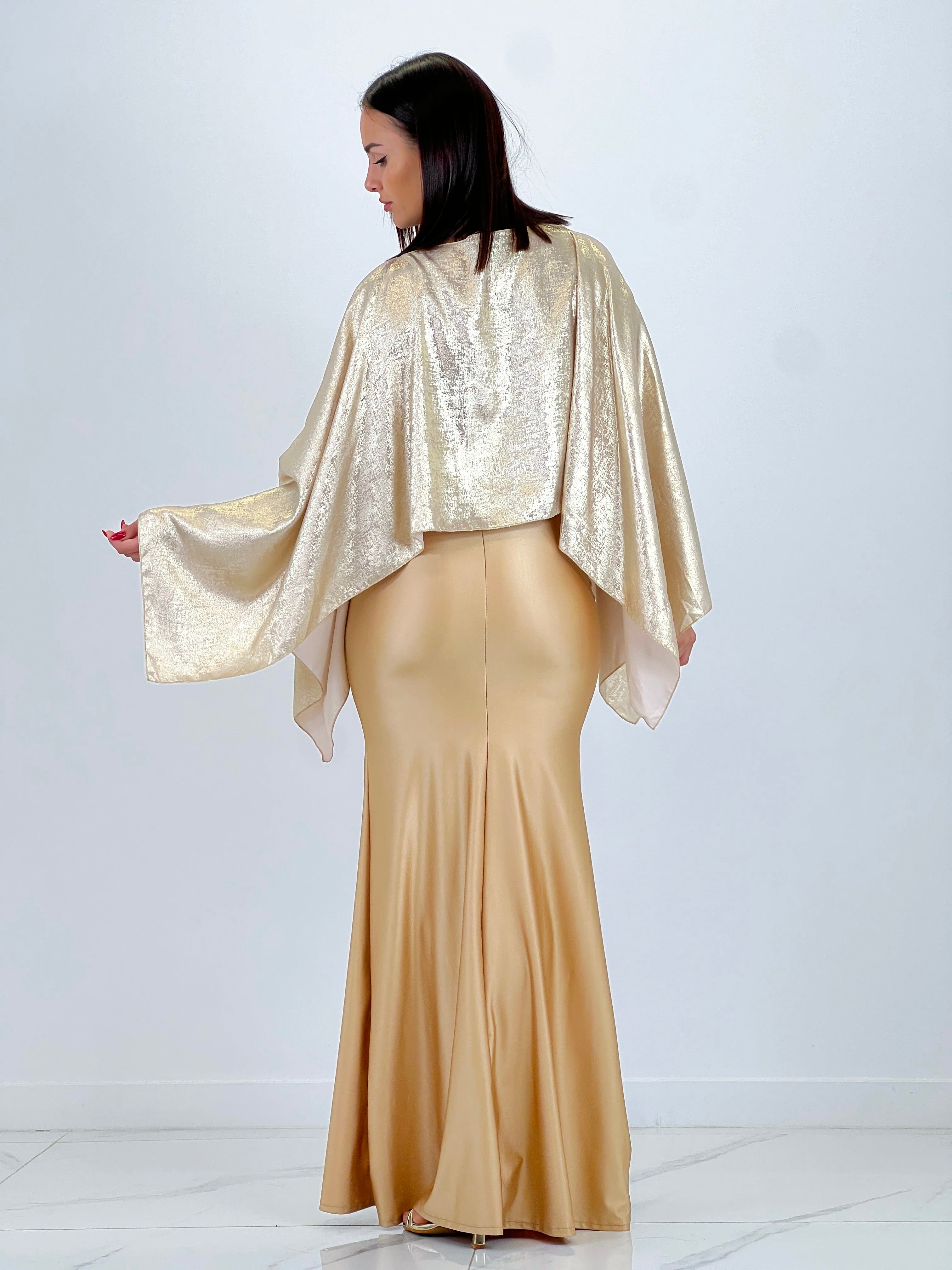 Capa fular metalizado