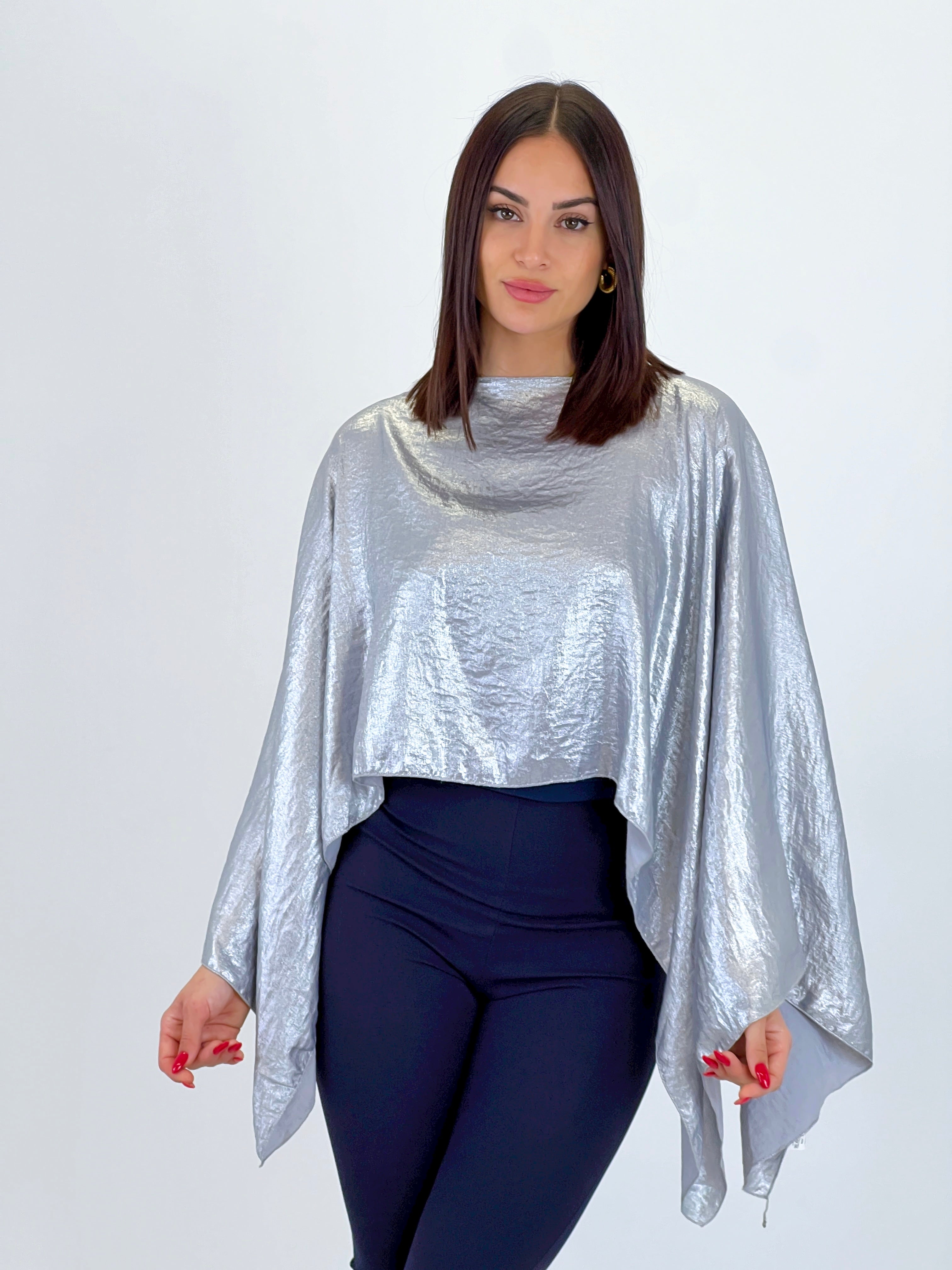 Capa fular metalizado