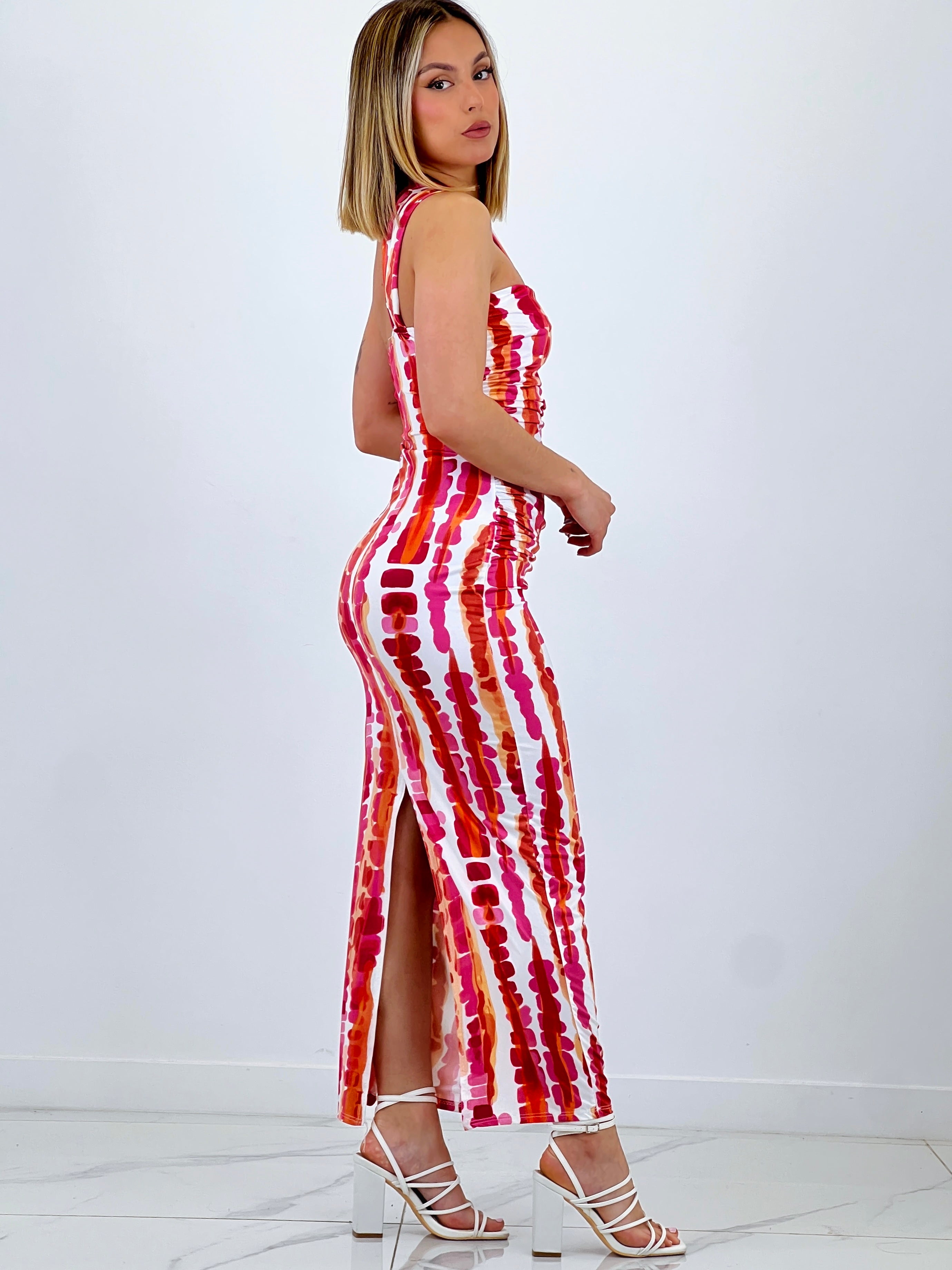 Vestido estampado Aurora