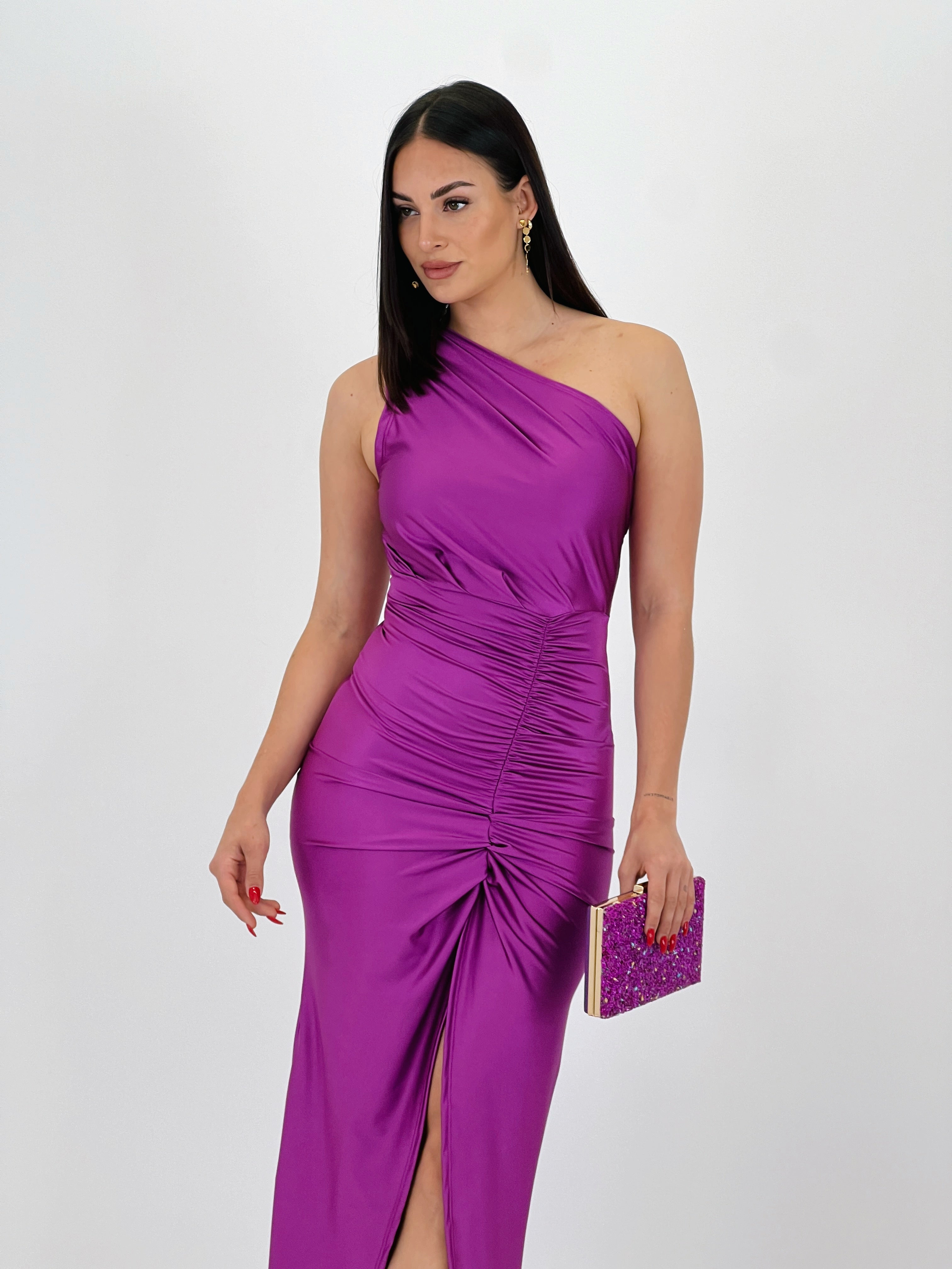 Bella asymmetrical dress