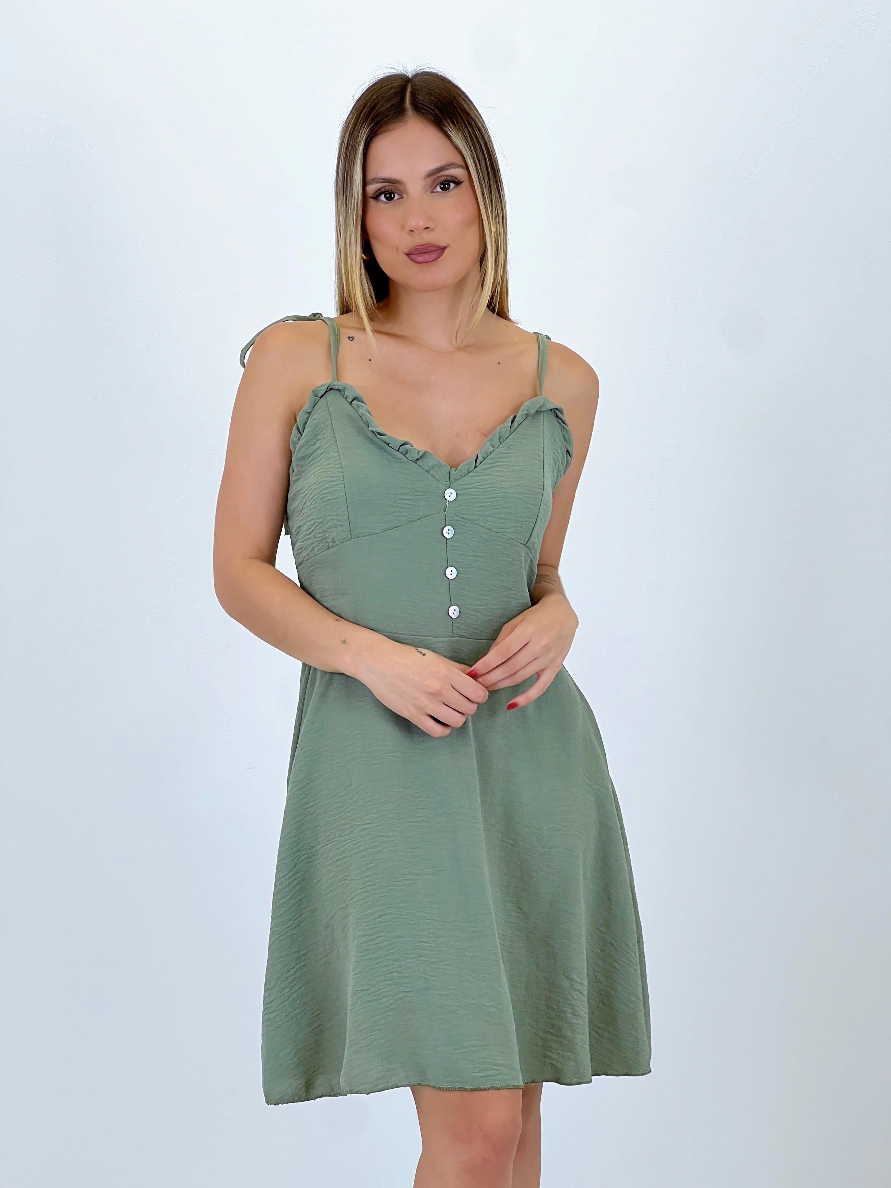 Vestido corto tirantes regulables