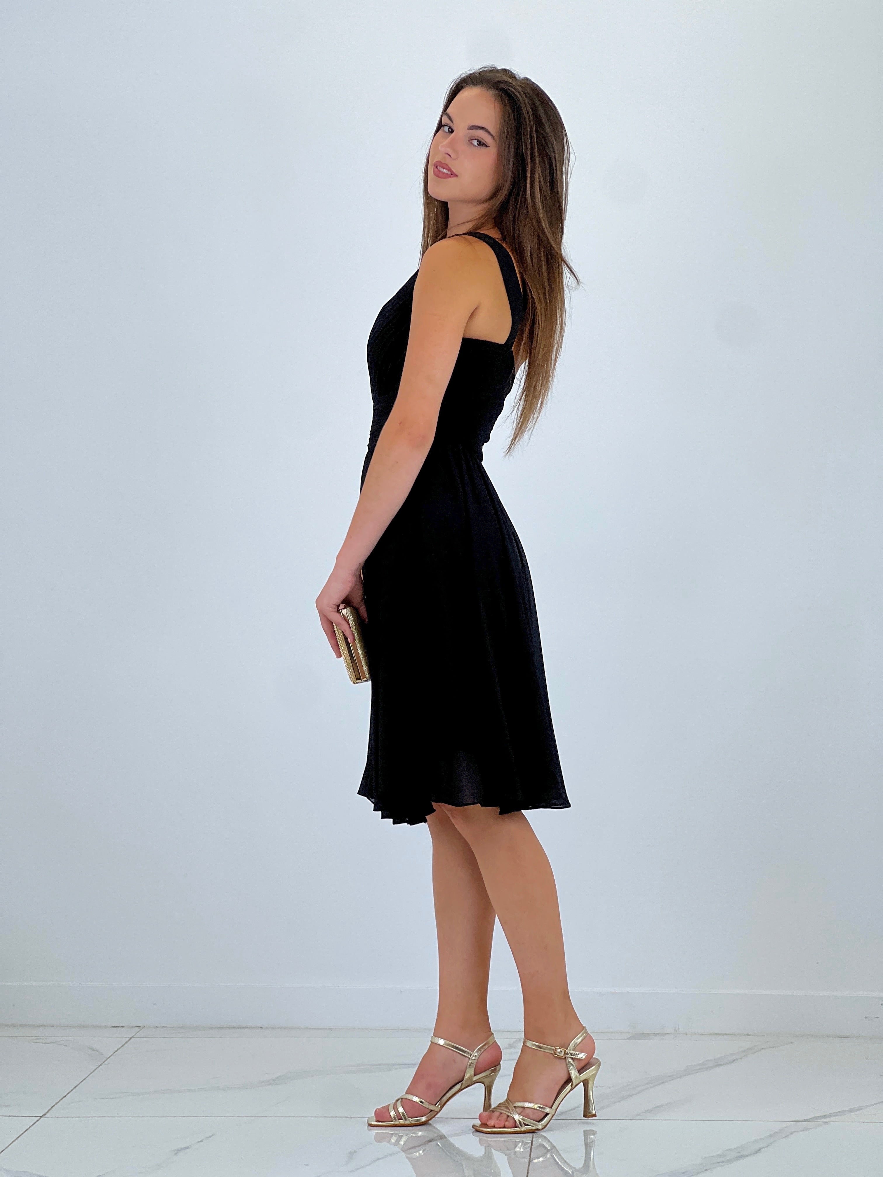 Vestido drapeado romano Corto - Zebra&Maduixa®