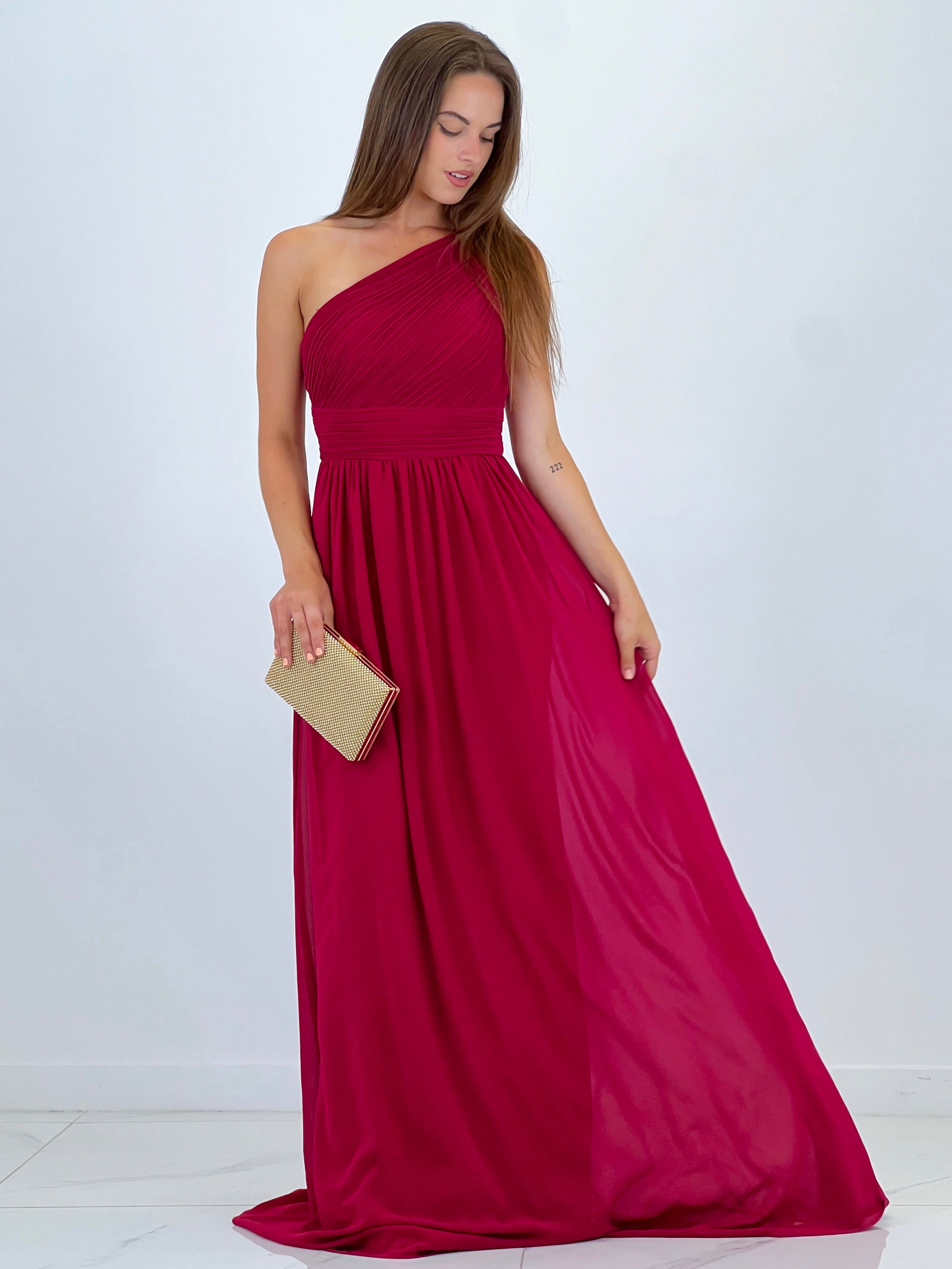 Vestido drapeado romano Flaminia - Zebra&Maduixa®