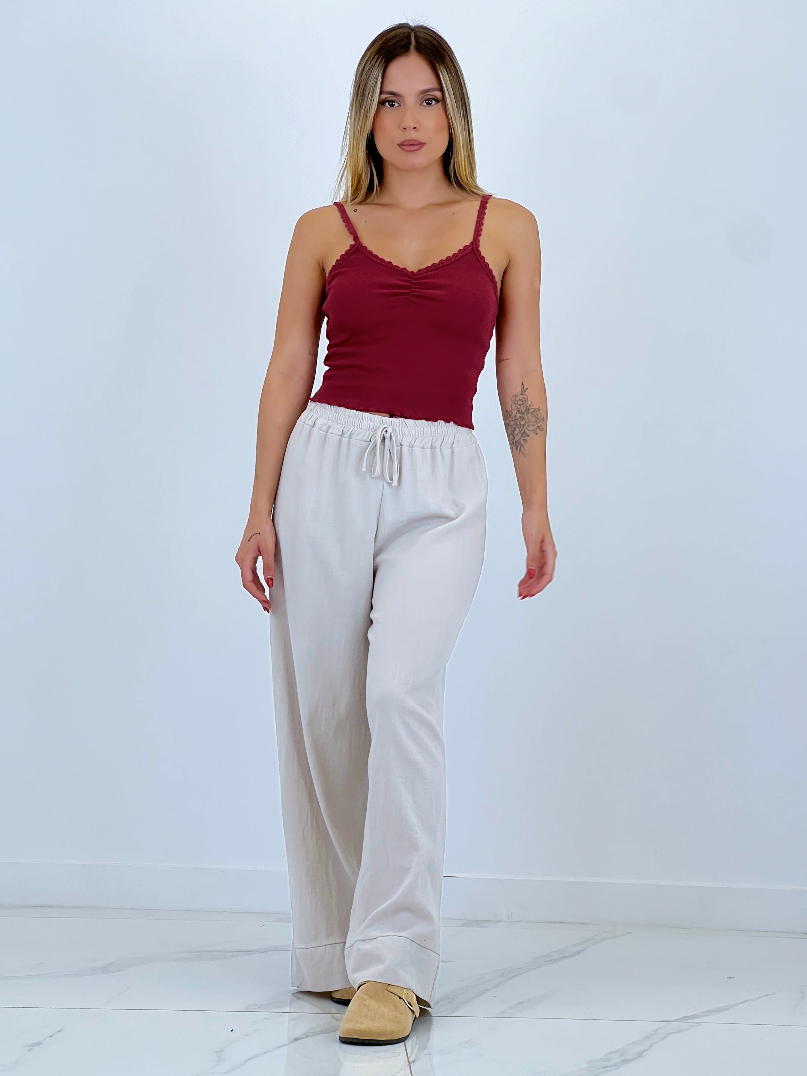 Palazzo pants thread