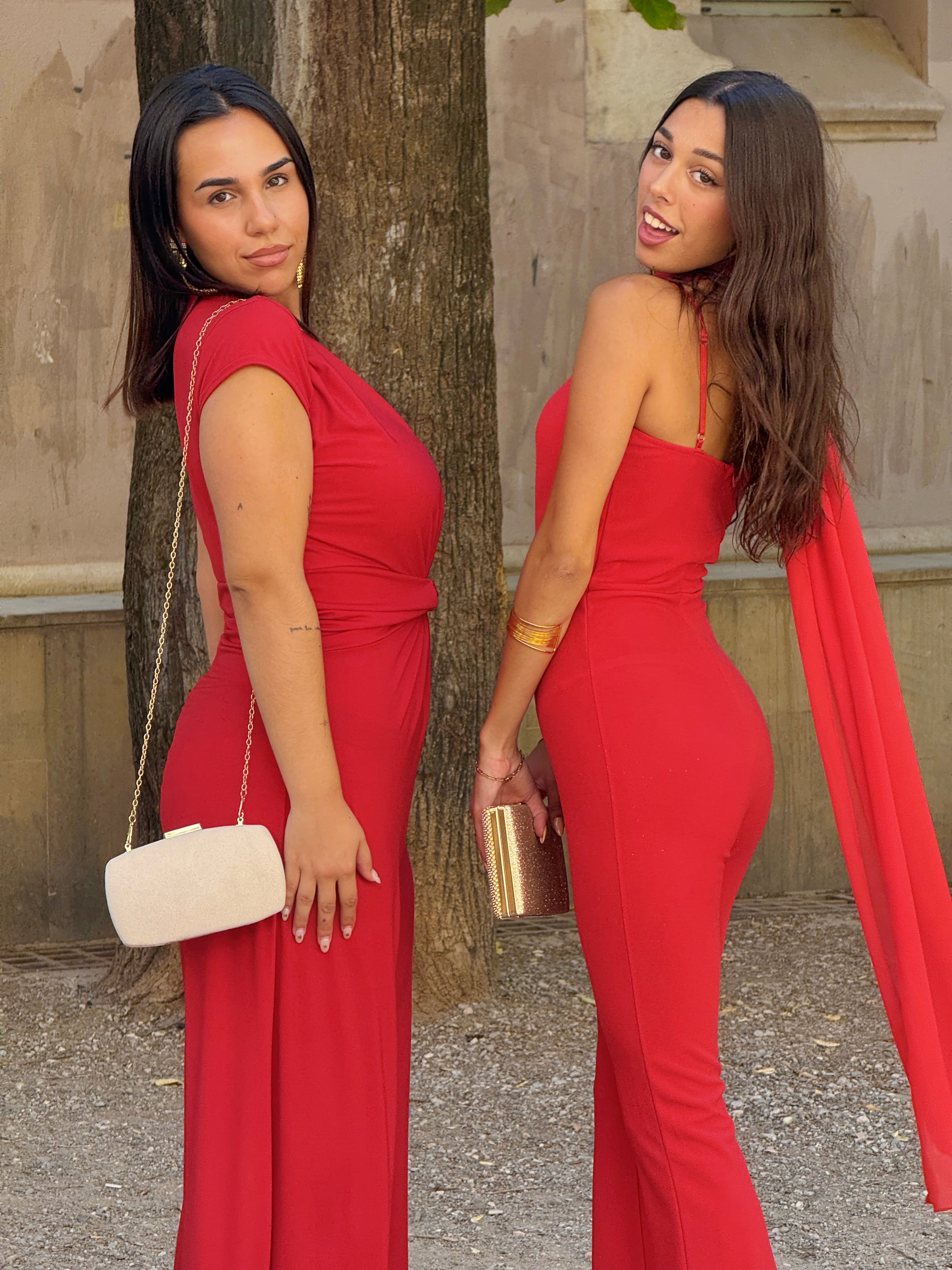 Mono fruncido manga corta