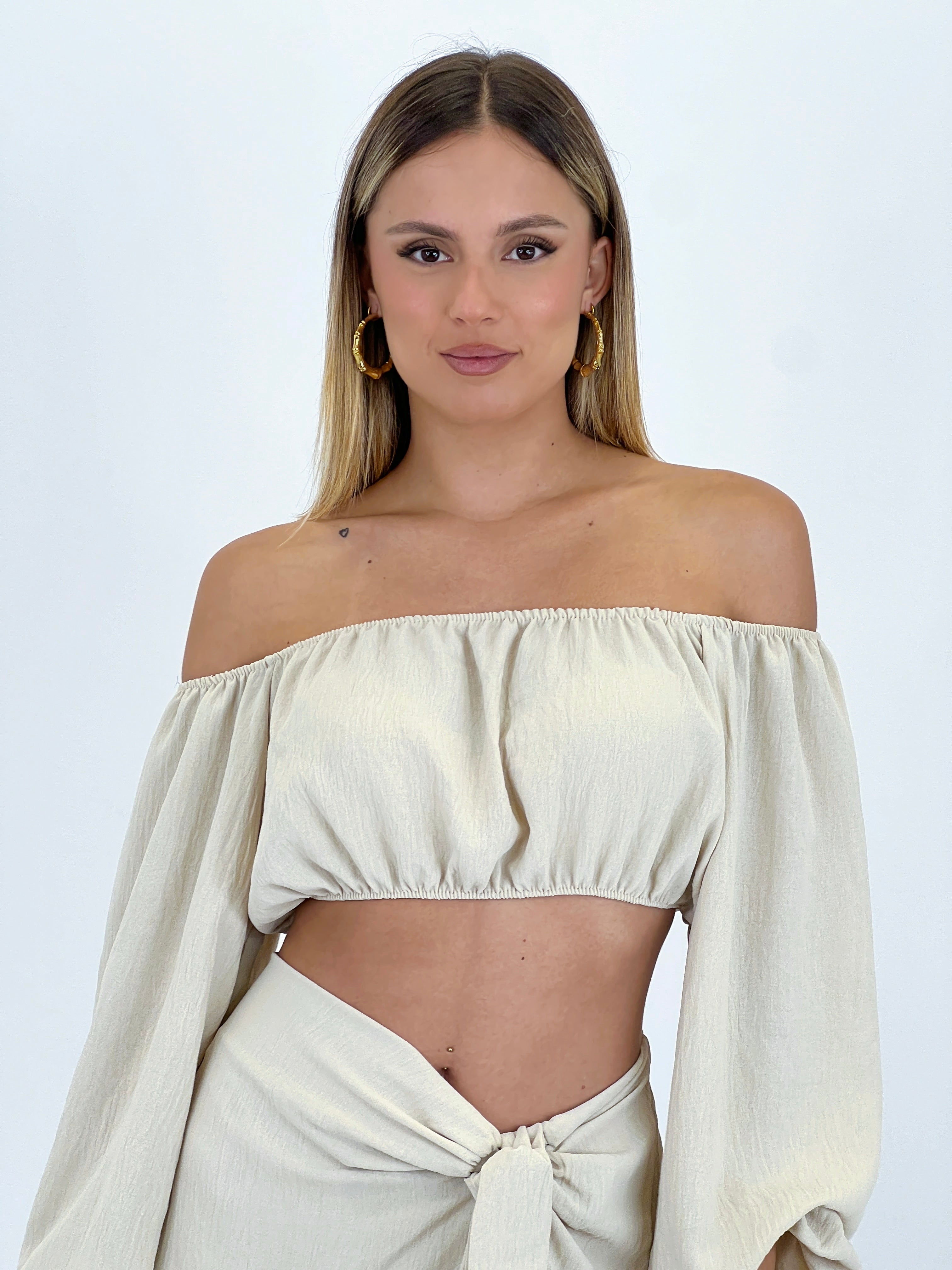 Conjunto falda pareo