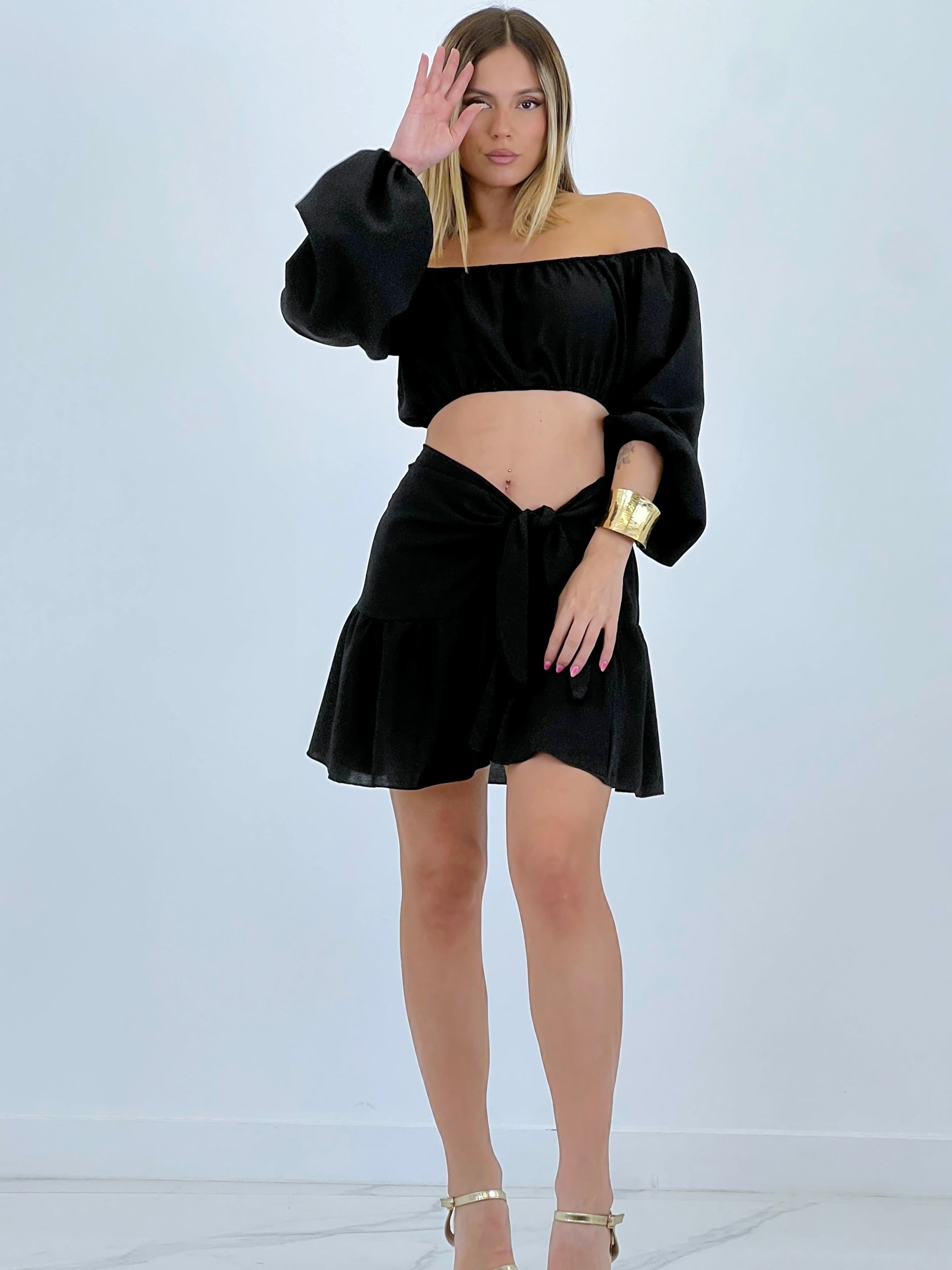 Conjunto falda pareo