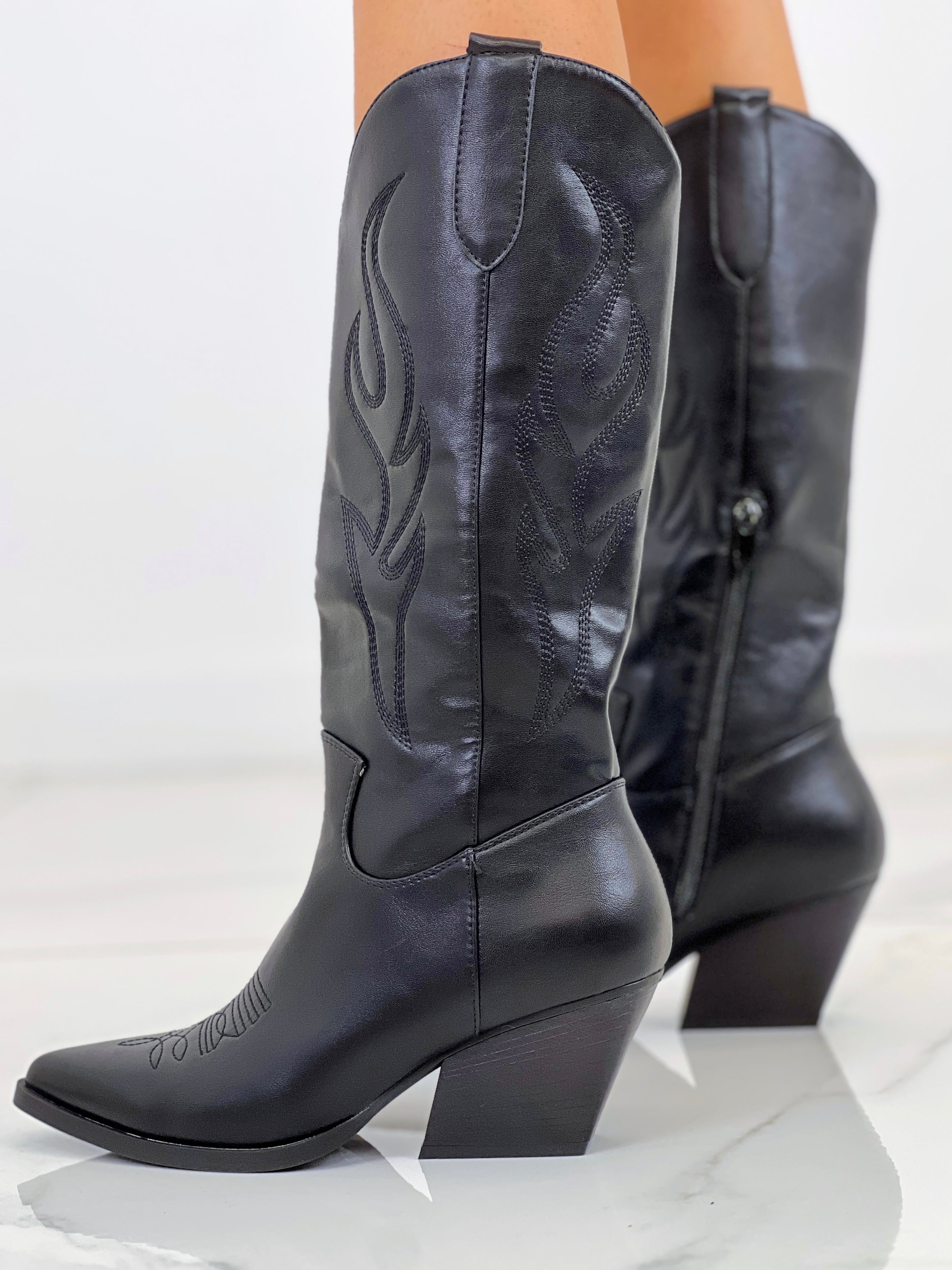 Stivale cowboy alto Atlanta