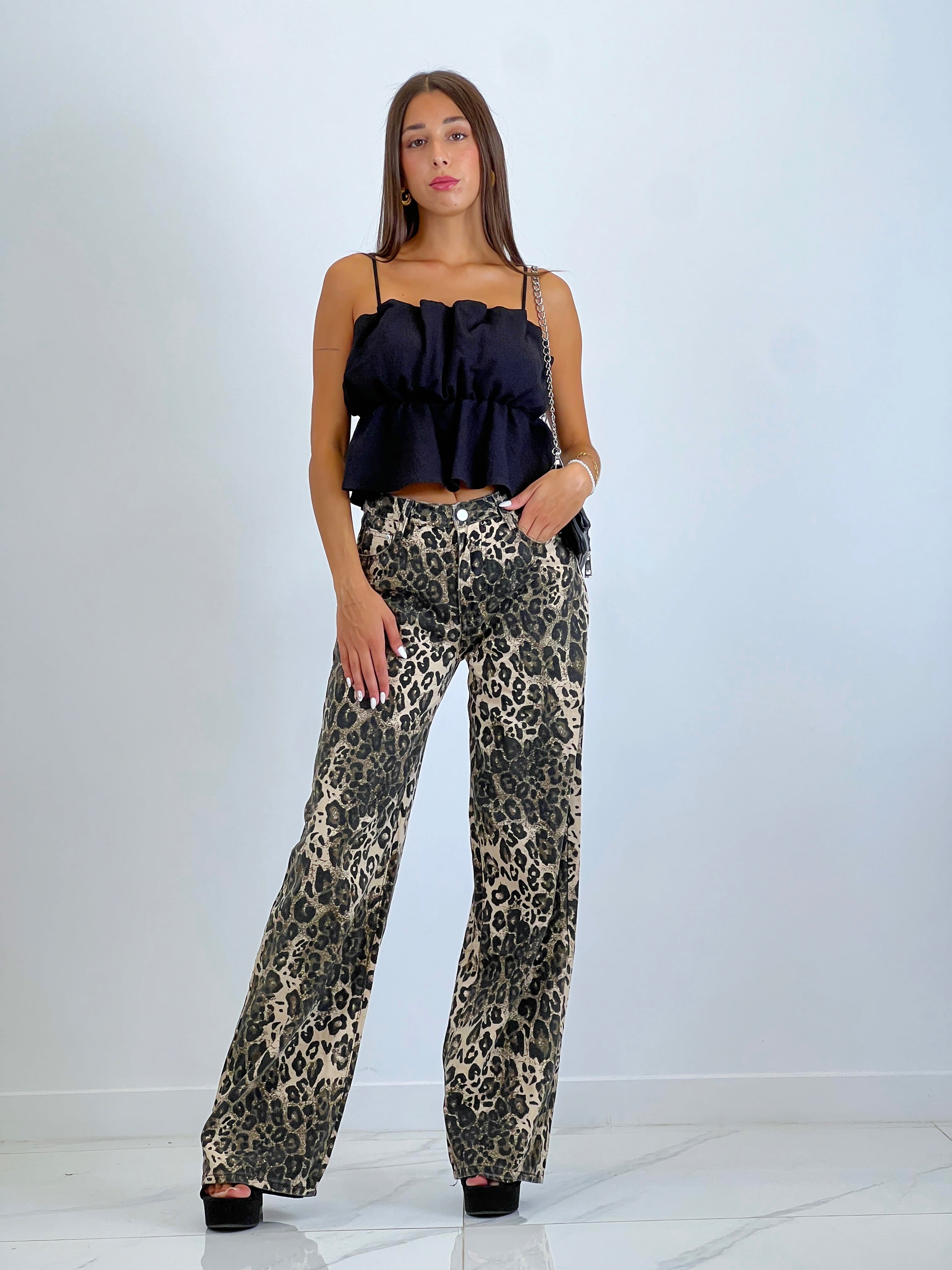 Top con spalline Thais