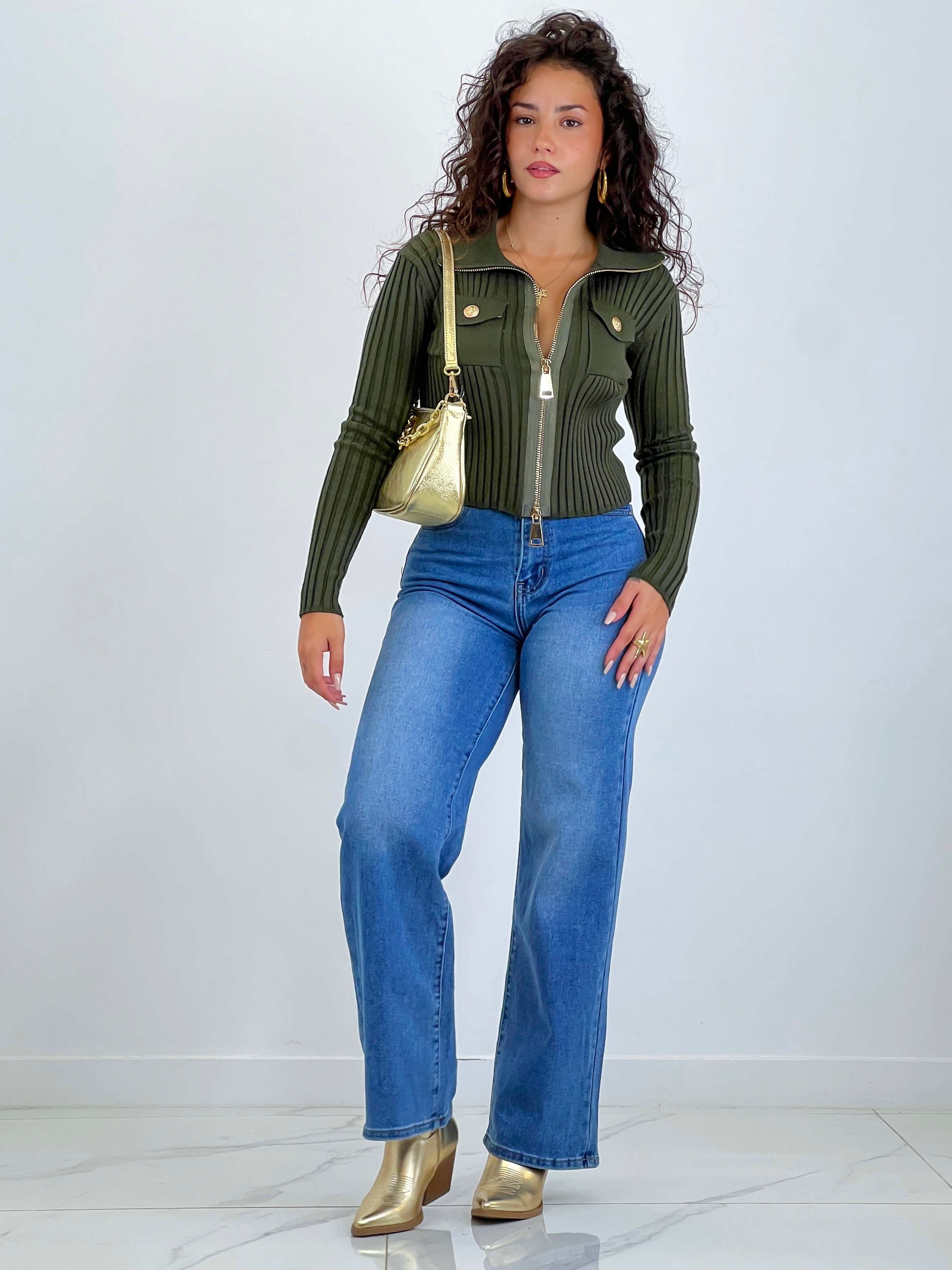 Bota cowboy metalizada