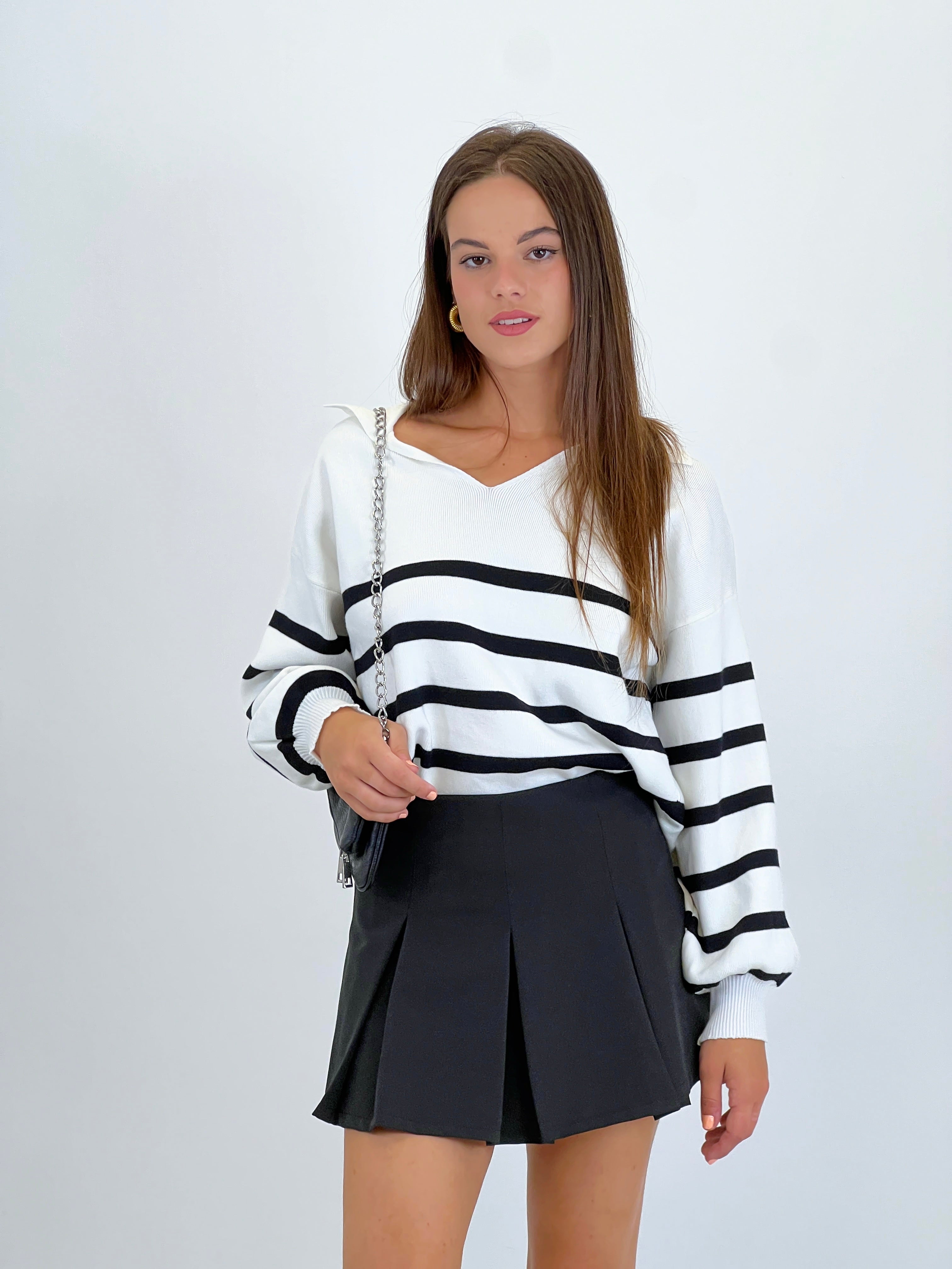 Falda pantalón tablas