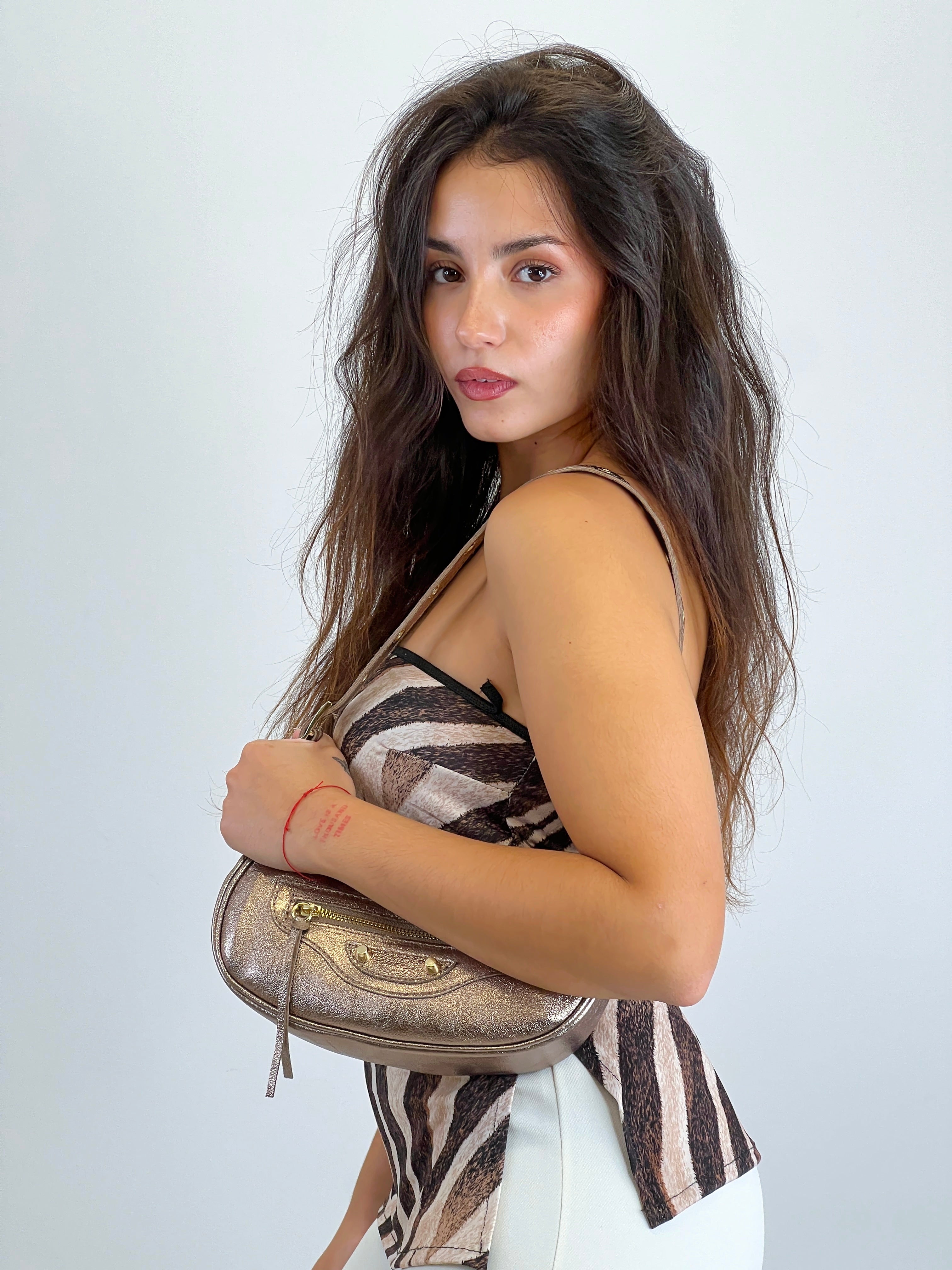 Fascia superiore con stampa animale